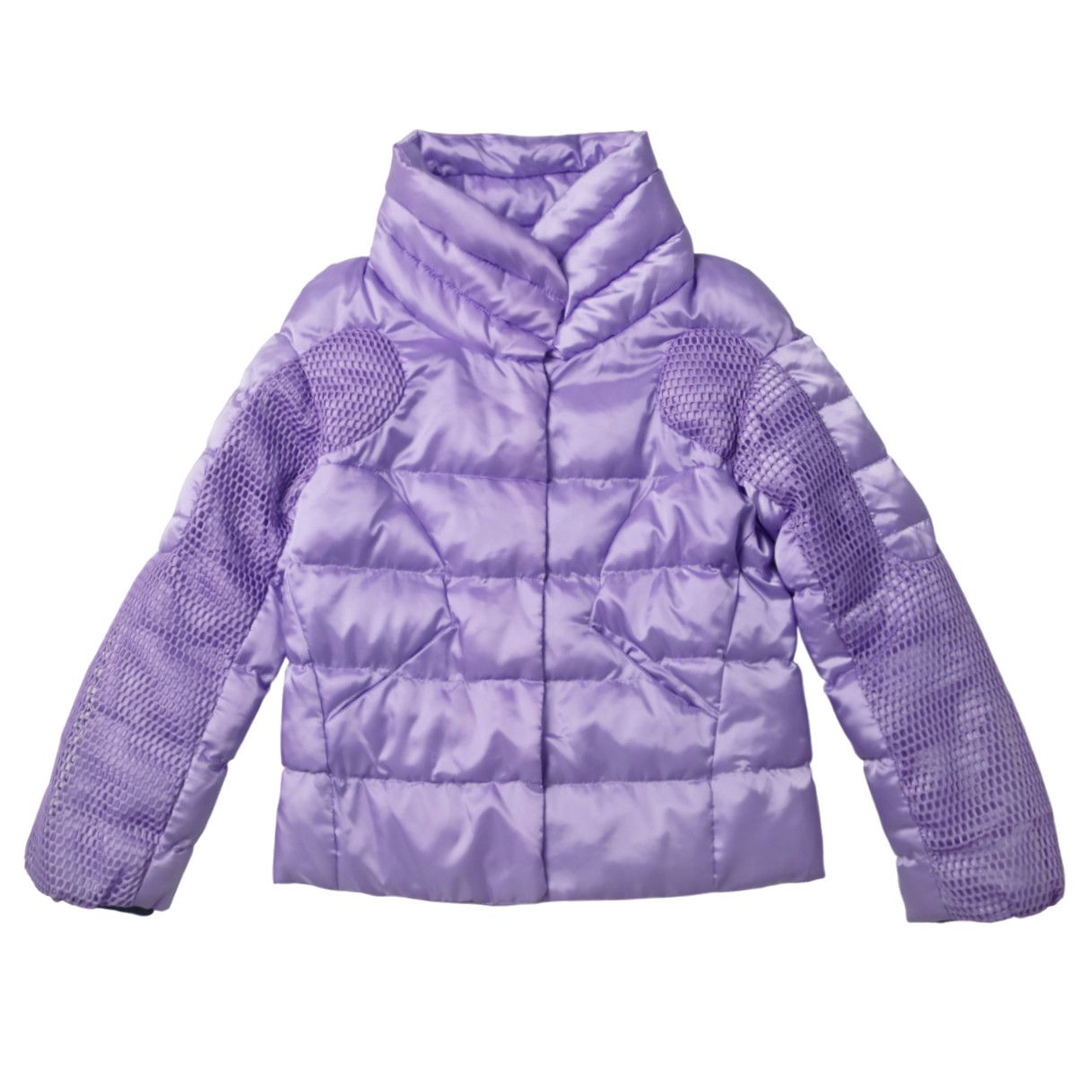 Other Rare 00s Funnel Neck Puffer Jacket Size M / US 6-8 / IT 42-44 - 3 Thumbnail