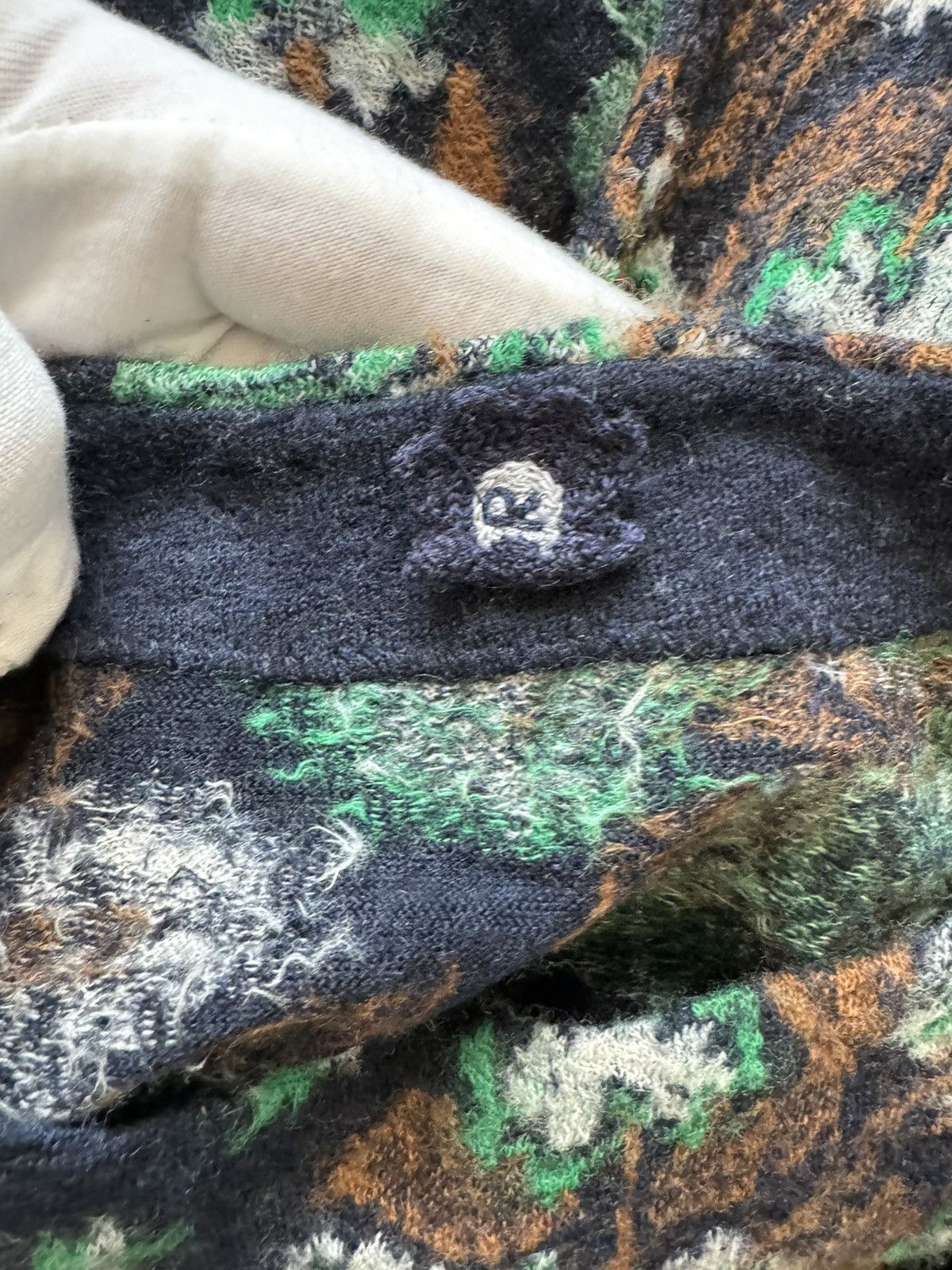 45rpm × Japanese Brand 45r studio global Sweater dress artisanal wool floral sz 0 Size ONE SIZE - 3 Thumbnail