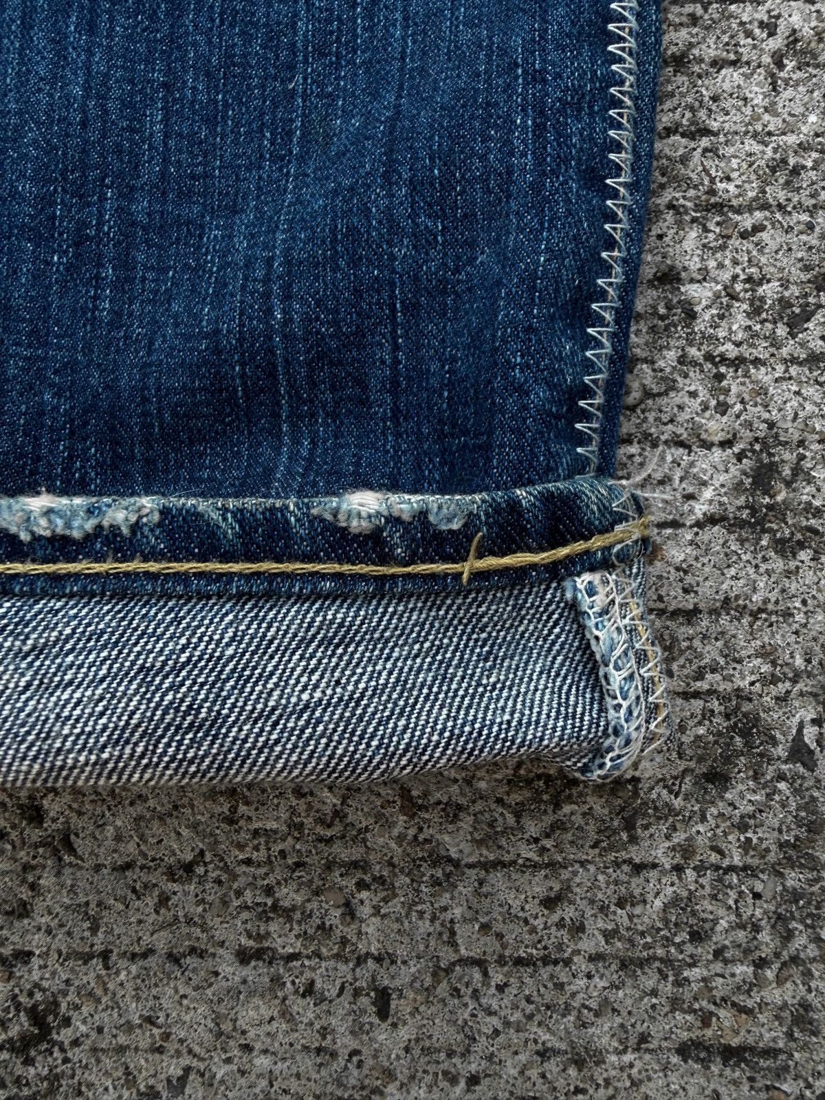 Number (N)ine Number (N)ine AW04 Patch Grunge Denim Size US 32 / EU 48 - 17 Thumbnail