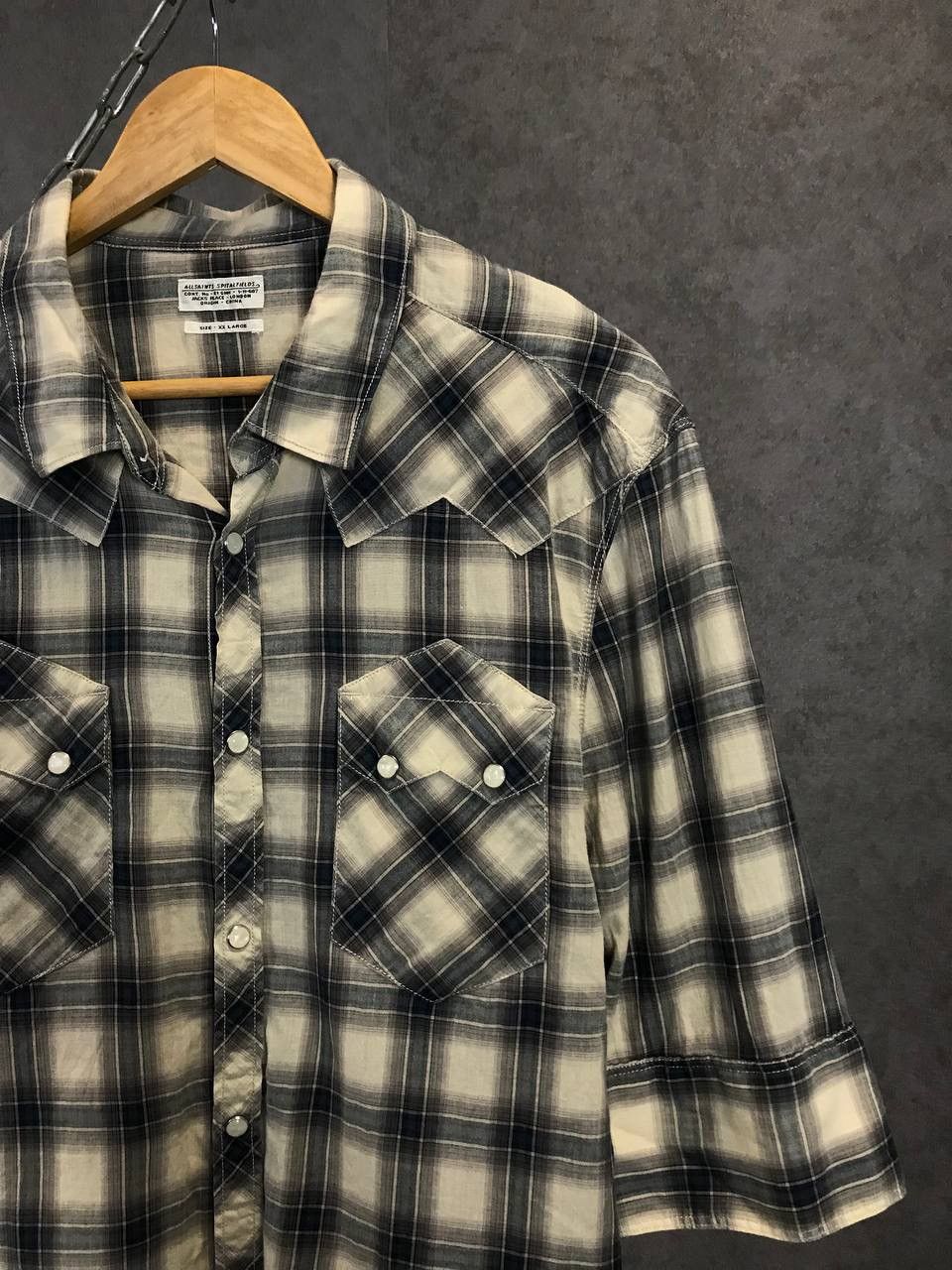 Allsaints Allsaints vintage shirt Size US XXL / EU 58 / 5 - 2 Thumbnail