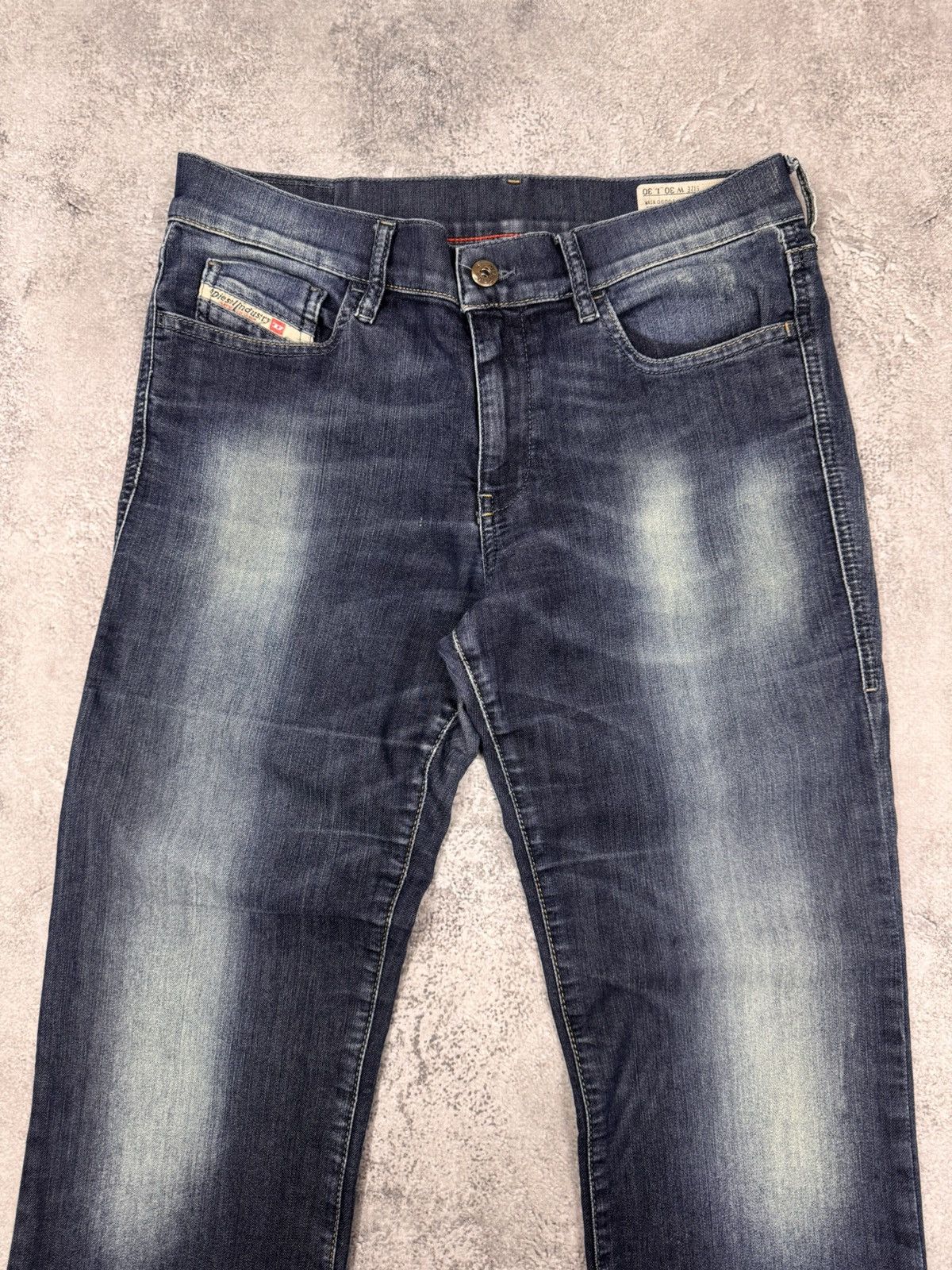Diesel Diesel Men Jeans Blue Straight Fit Size 30 Size US 30 / EU 46 - 7 Thumbnail