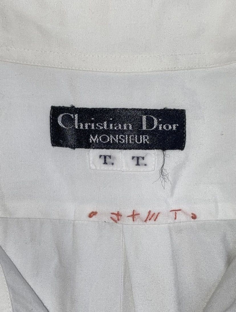 Christian Dior Monsieur CHRISTIAN DIOR MONSIEUR White Shirt Tie Size US M / EU 48-50 / 2 - 6 Thumbnail