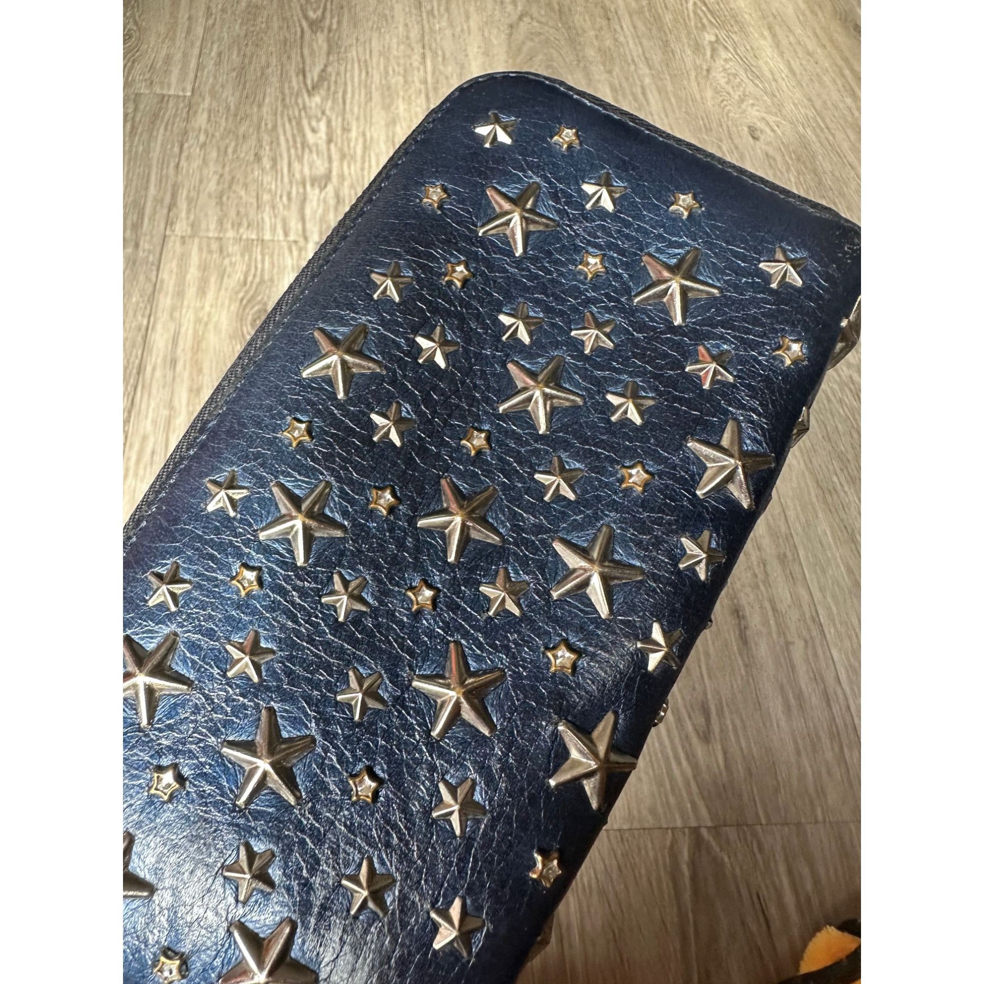 Jimmy Choo Jimmy Choo Blue Star Studded Long Wallet Size ONE SIZE - 16 Thumbnail