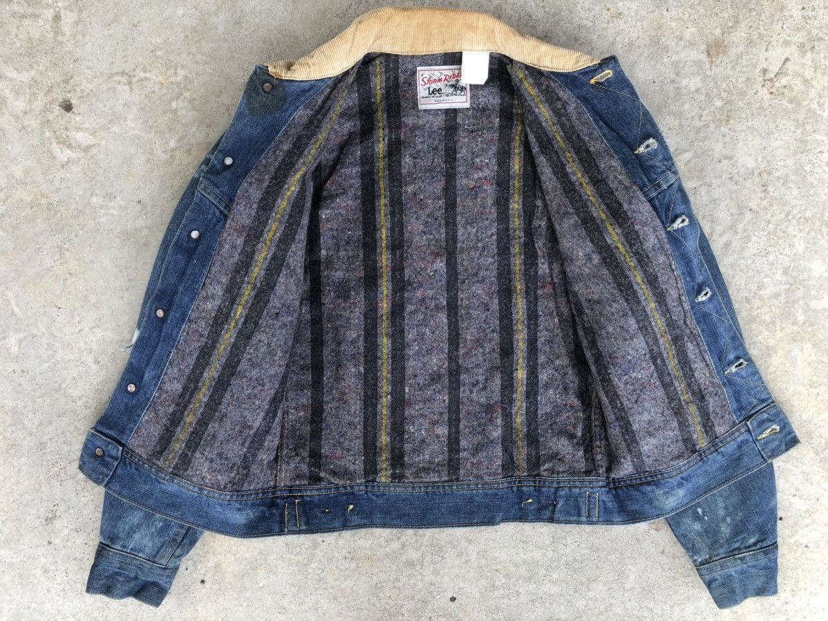 Lee Vintage 70’s Lee Storm Rider Blanked Lined Denim Jacket Size US S / EU 44-46 / 1 - 5 Thumbnail