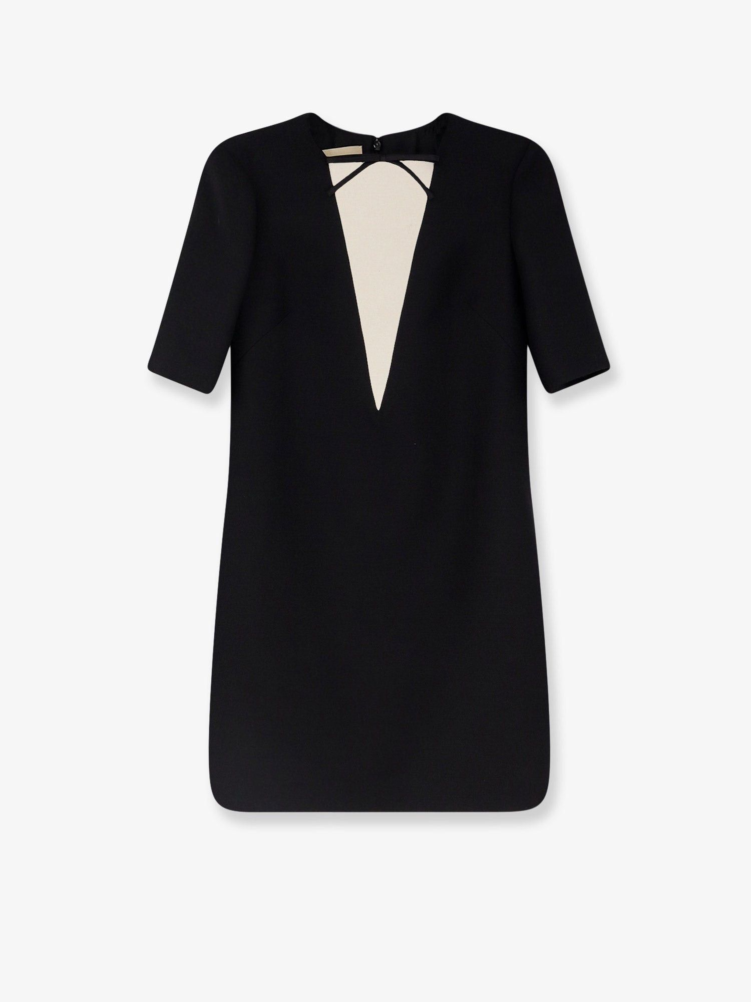Valentino Virgin Wool And Silk Mini Dress Size M / US 6-8 / IT 42-44 - 1 Thumbnail