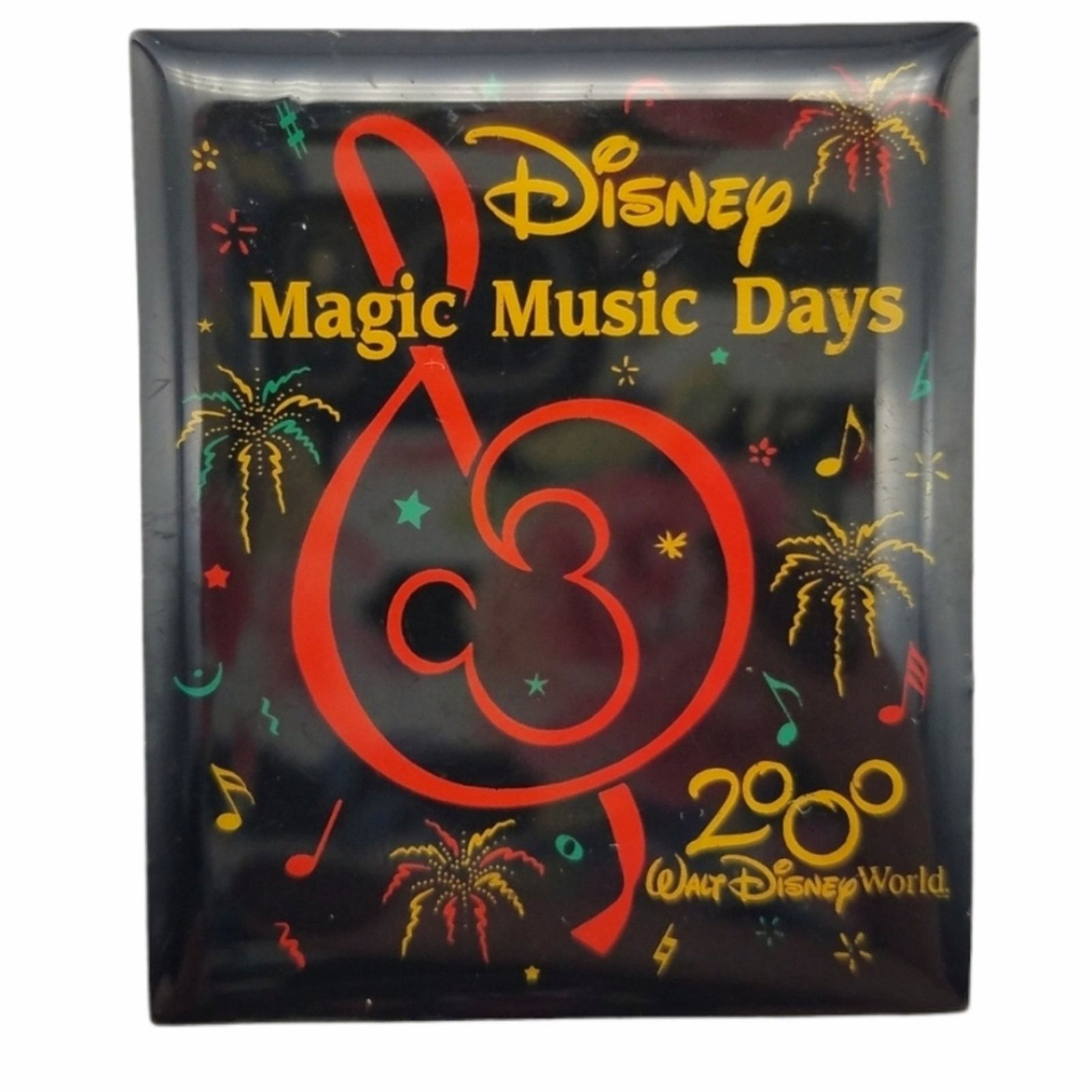Disney Disney Magic Music Days 2000 WDW Retired Pin - Collector's Size ONE SIZE - 1 Thumbnail