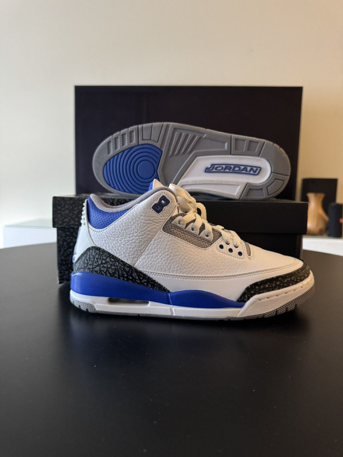 Jordan Brand Air Jordan 3 Retro ‘Racer Blue’ Size US 9 / EU 42 - 1 Thumbnail