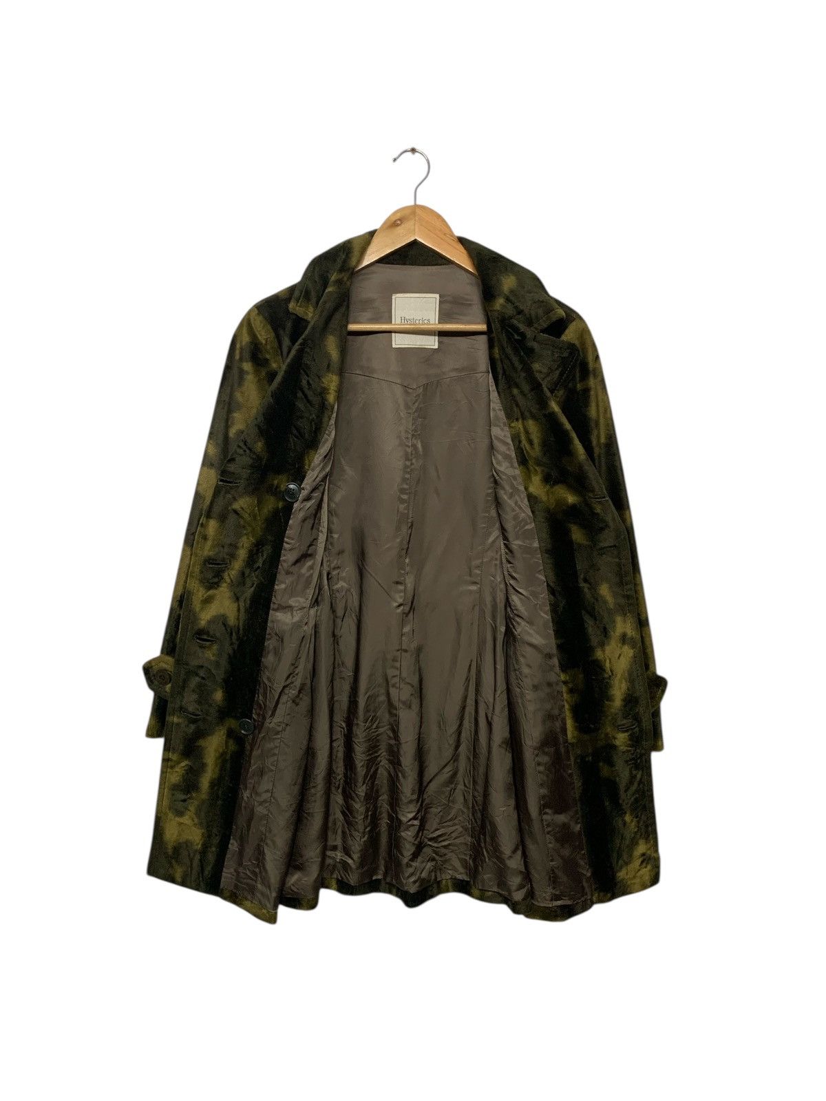 Hysteric Glamour Very Rare Vintage Hysteric Glamour Camouflage Trench Coat Size ONE SIZE - 3 Thumbnail