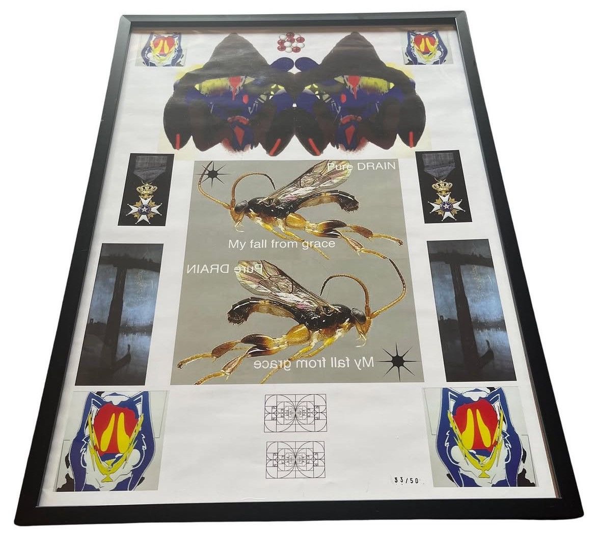 Drain Gang Drain Gang Bladee “My Fall From Grace” Poster Size ONE SIZE - 1 Preview