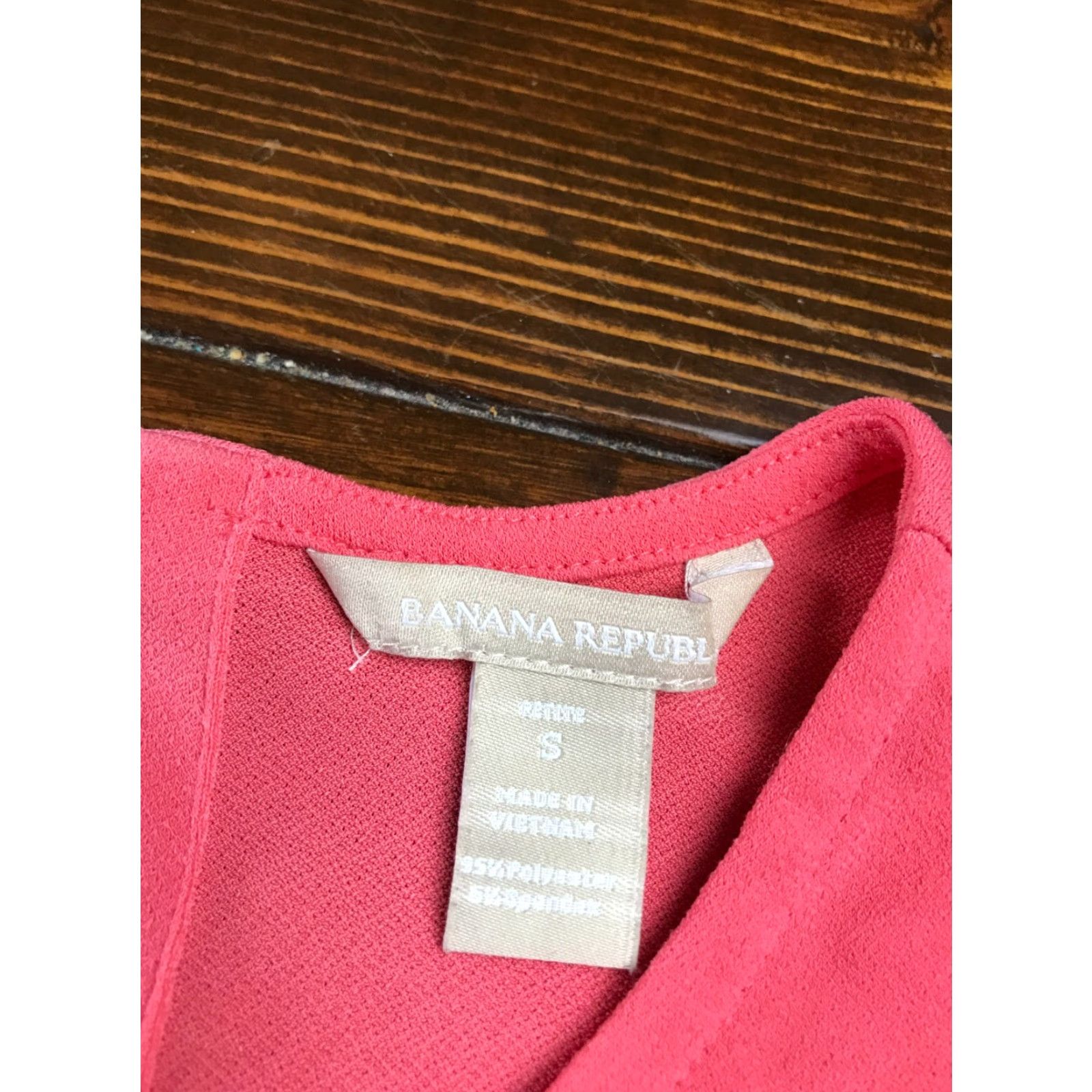 Banana Republic Banana Republic Dress Women's Petite S Pink Sleeveless Tank Crewneck Short Dress Vintage No Size S / US 4 / IT 40 - 7 Thumbnail