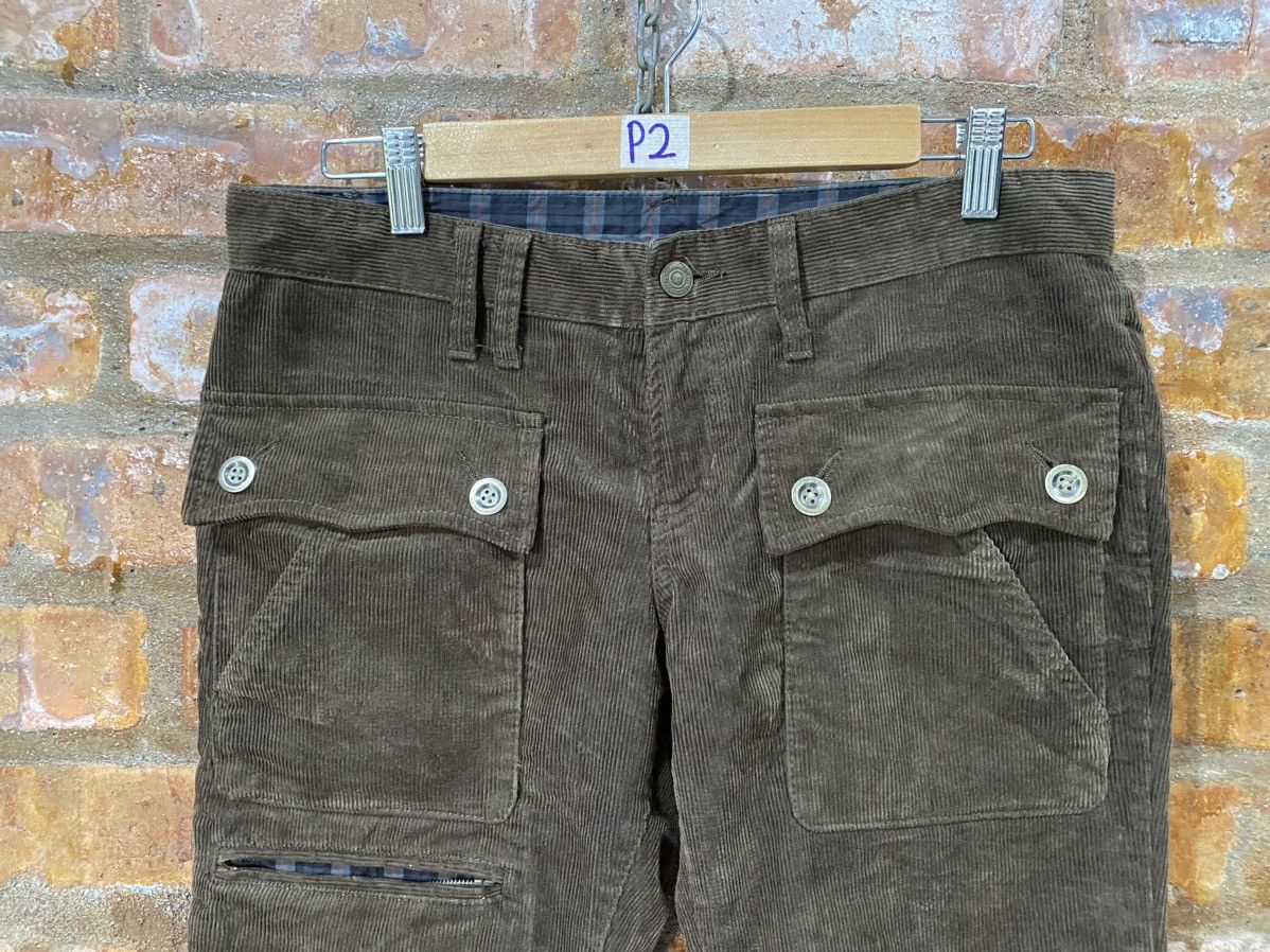 PPFM 2000s PPFM 8 pocket bondage corduroy patns Size US 32 / EU 48 - 3 Thumbnail