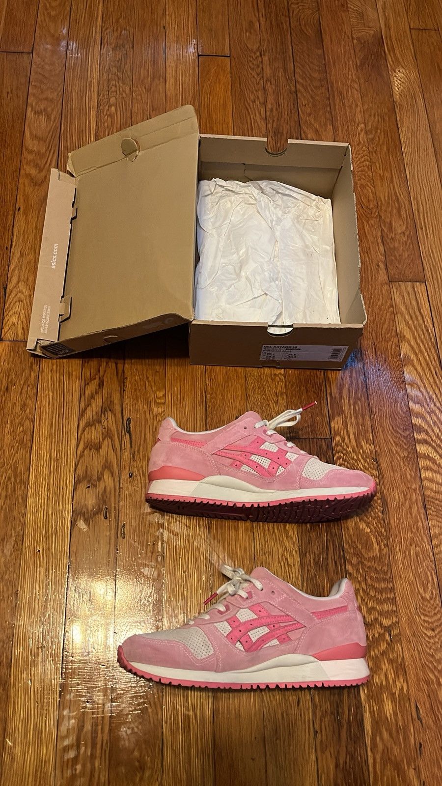 Asics Asics Gel-Lyte lll OG Pink Blush Blossom Size US 8 / EU 41 - 4 Thumbnail