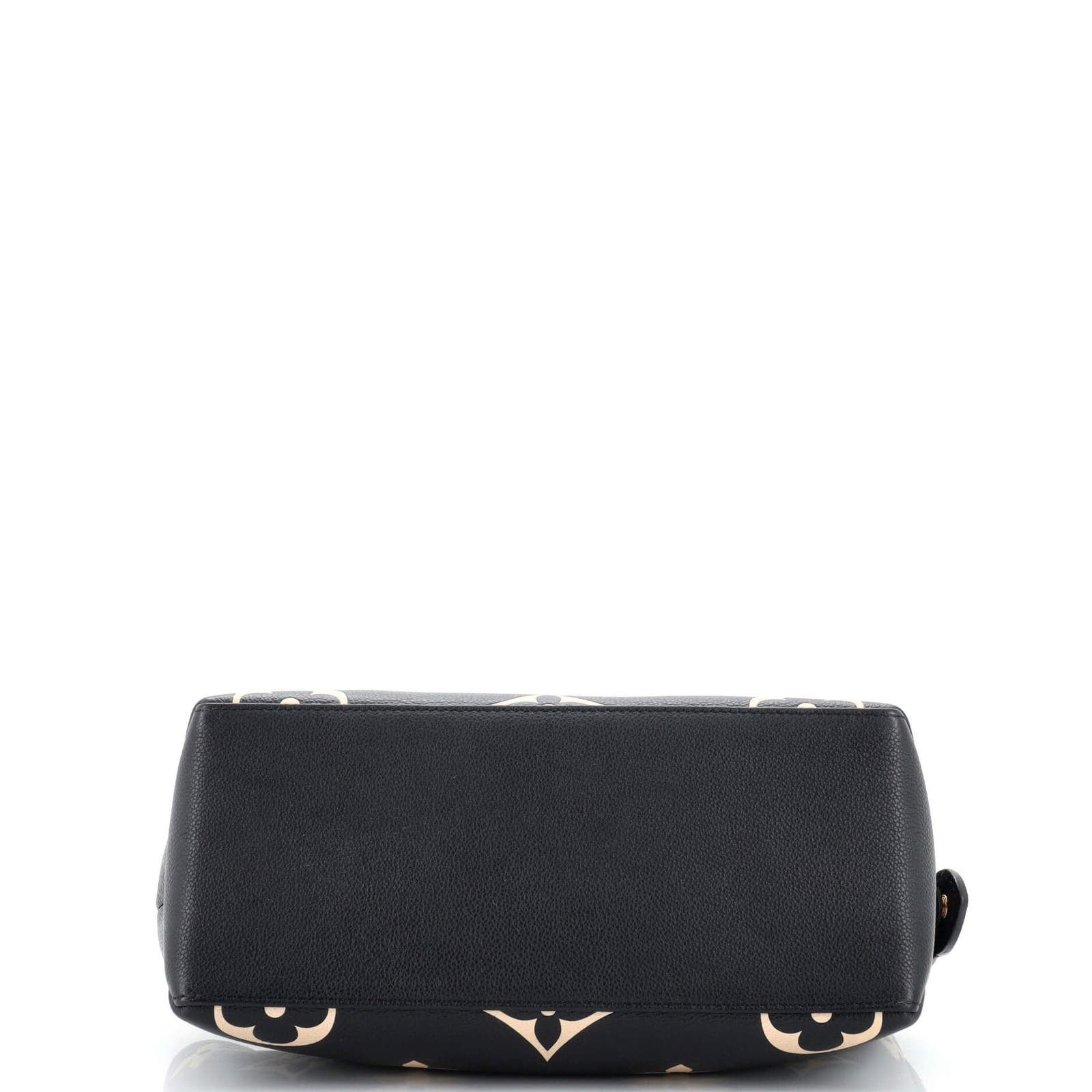 Petit Palais Handbag Bicolor Monogram Empreinte Giant None