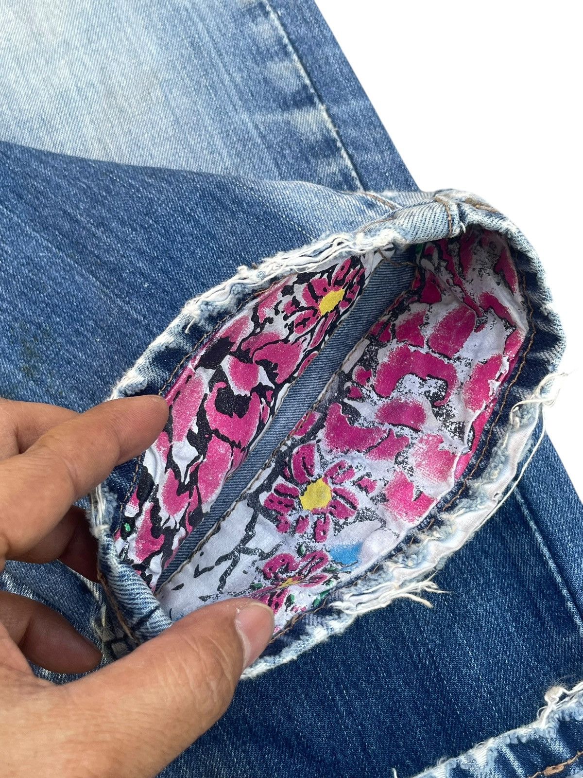 Designer × Dsquared2 Dsquared2 Distresed Denim Size US 33 - 9 Thumbnail