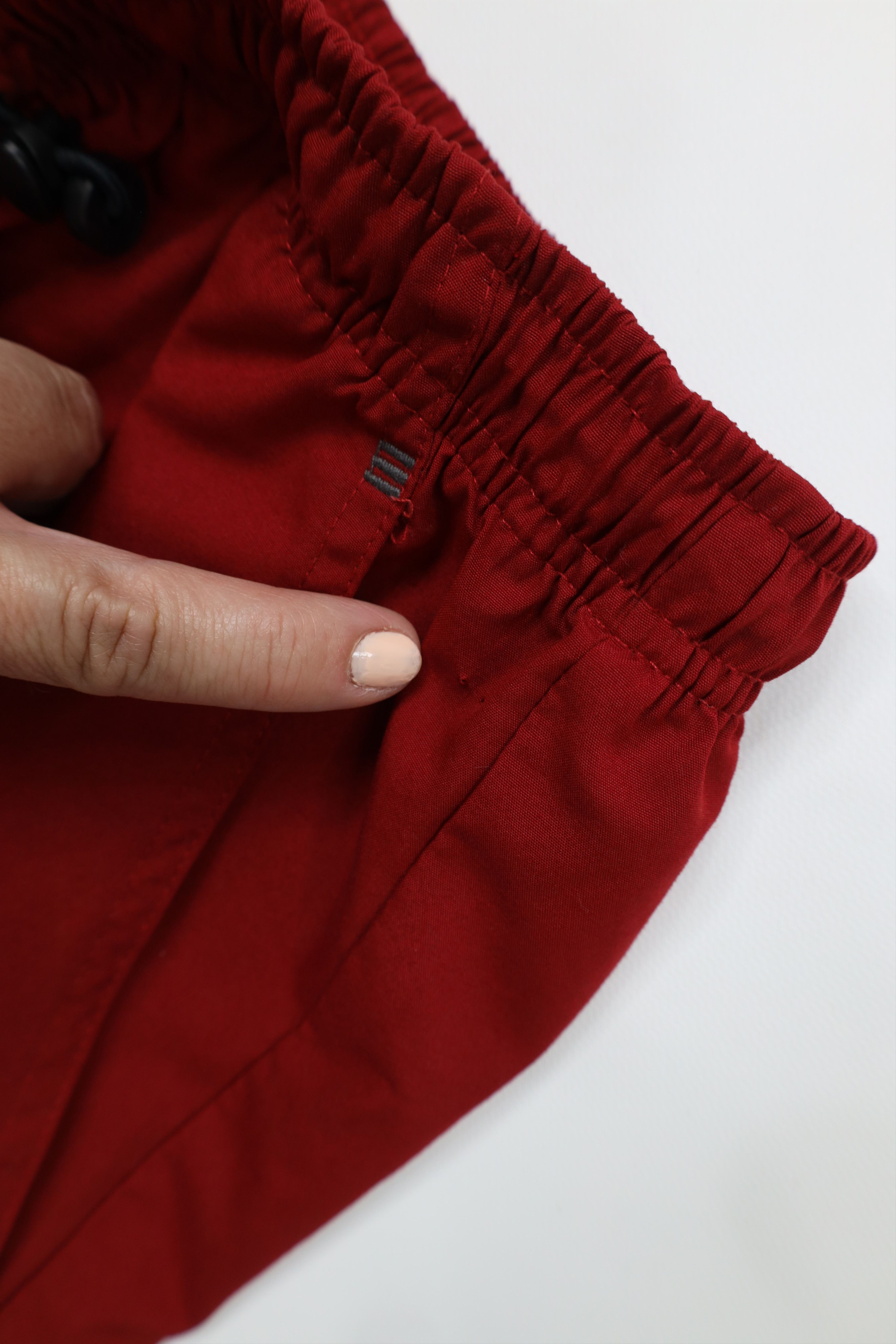 Adidas Vintage Y2K 2001 Adidas Baggy Microfiber Cargo Shorts Red Size US 34 / EU 50 - 9 Thumbnail