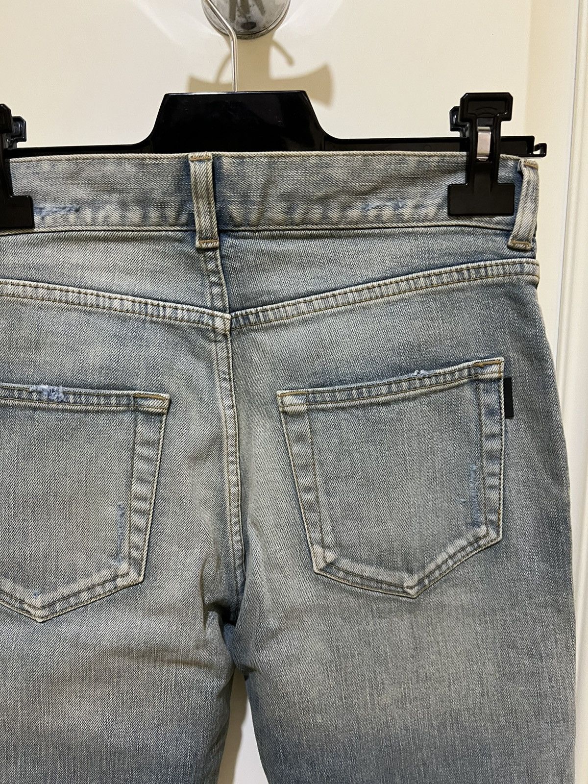 Saint Laurent Paris D02 destroyed jeans Sz28 Size US 28 / EU 44 - 6 Thumbnail