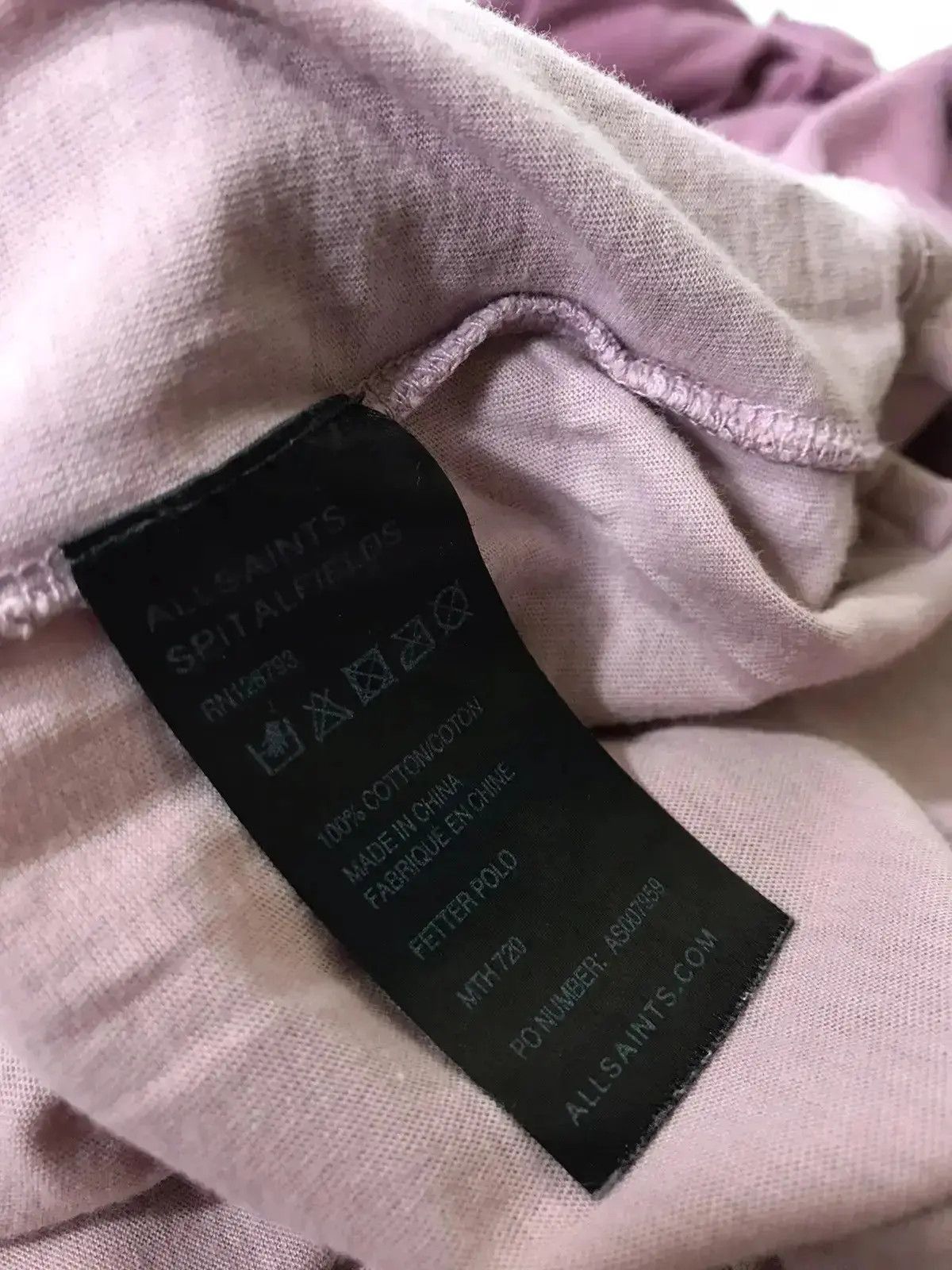 Allsaints × Japanese Brand All Saints fetter polo t-shirt Size US S / EU 44-46 / 1 - 5 Thumbnail