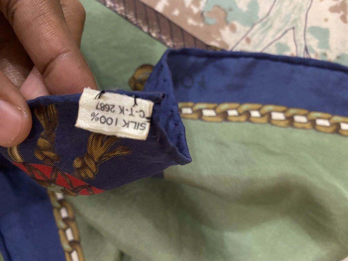 Vintage Vintage RareDesign Scarf/Scarves/Pocket Square/Handkerchief Size ONE SIZE - 8 Thumbnail