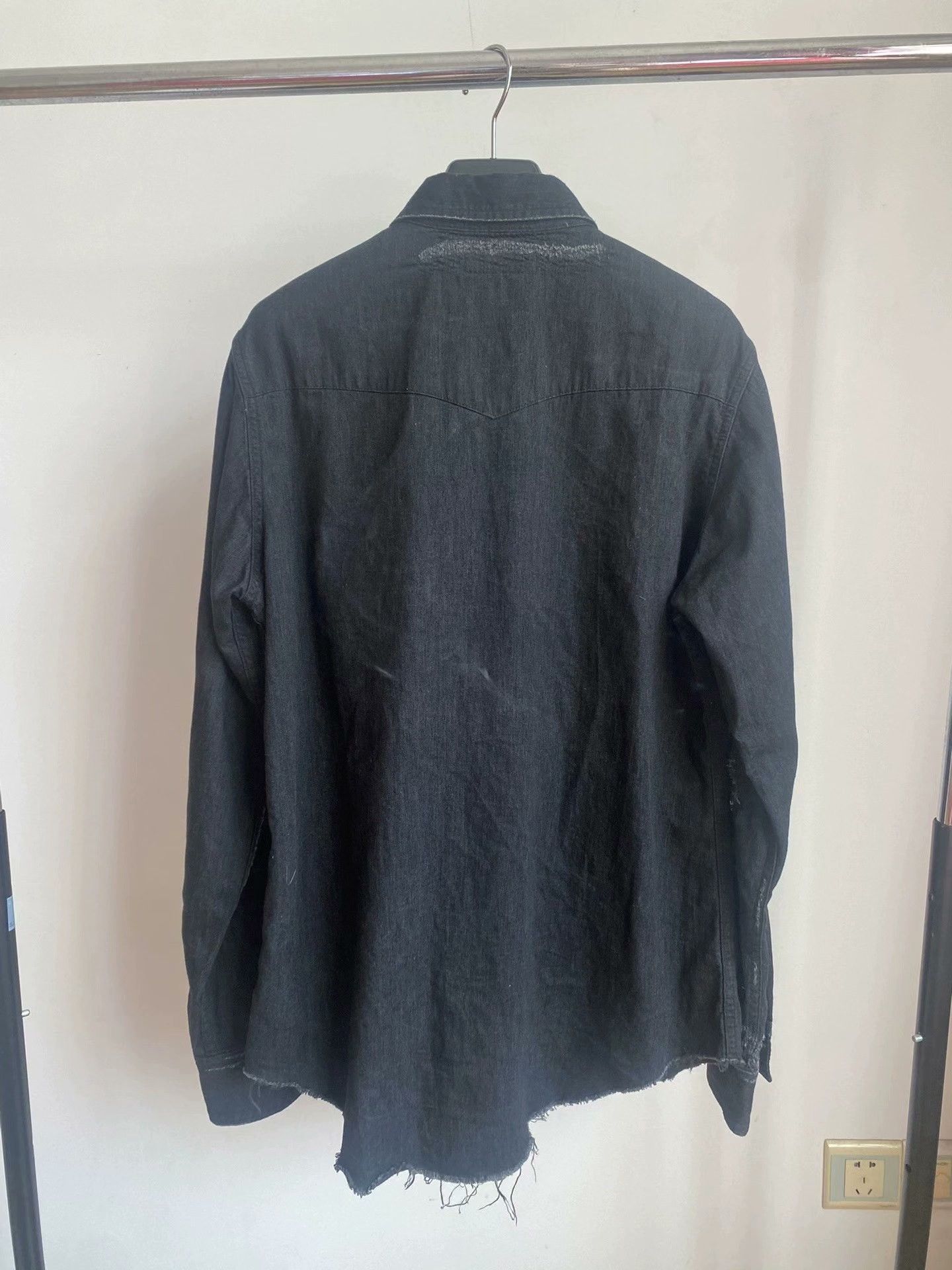 Saint Laurent Paris Saint Laurent 16SS Cat Eye Tassel Shirt Size US M / EU 48-50 / 2 - 2 Thumbnail
