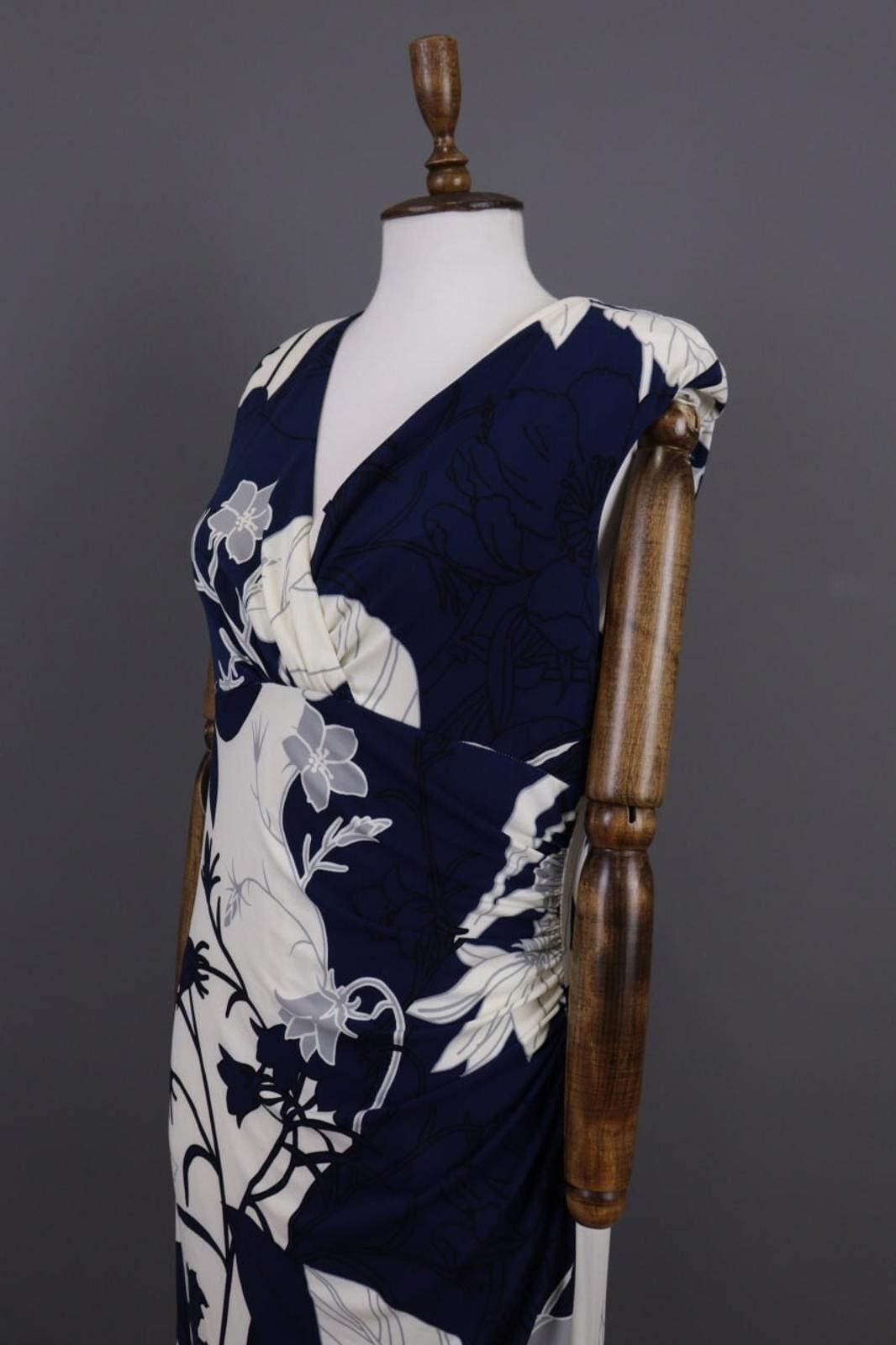 Lauren Ralph Lauren Lauren Ralph Lauren Floral Knee Lenght Dress Size 14/L Size XL / US 12-14 / IT 48-50 - 9 Thumbnail