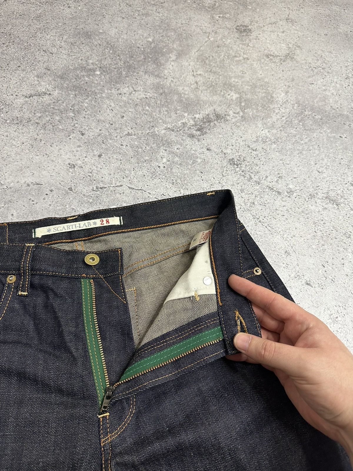 Scarti-Lab Scarti-Lab Denim Selvedge Pants Style W-907D Made In Italy Size US 28 / EU 44 - 14 Thumbnail