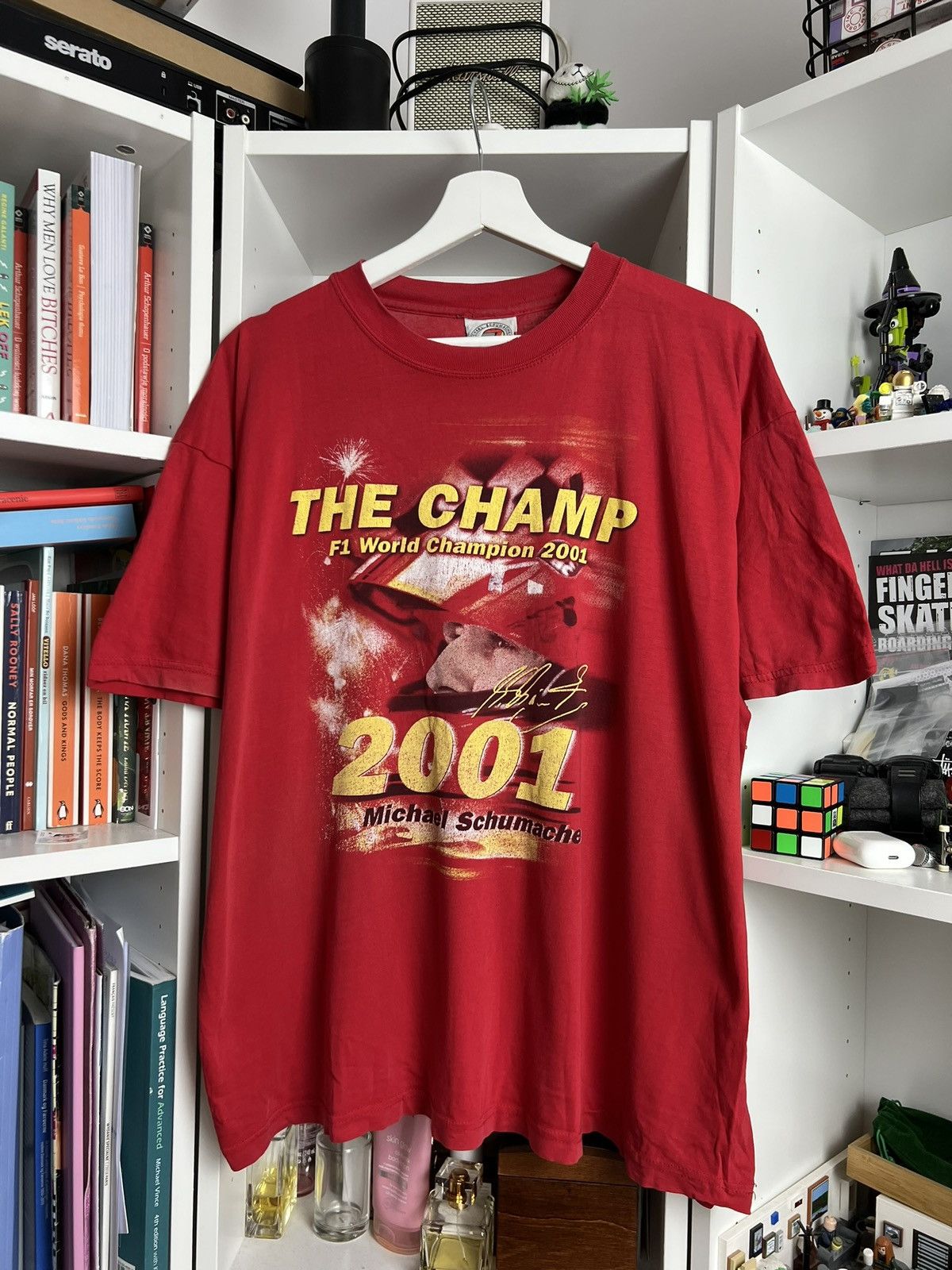 Ferrari × Formula 1 × Vintage Vintage 2001 Michael schumacher f1 ferrari world champion tee Size US XL / EU 56 / 4 - 1 Thumbnail