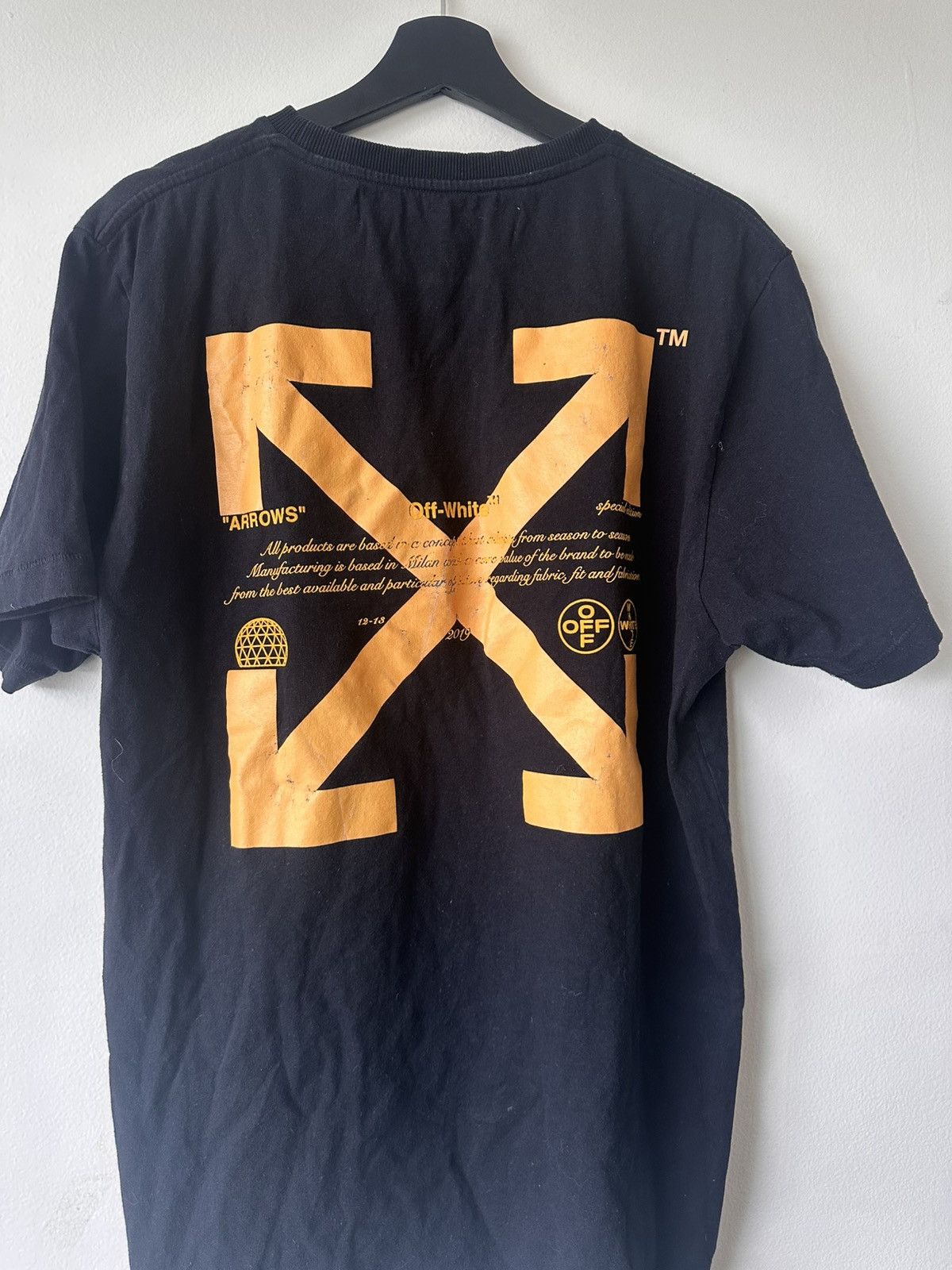 Off-White Off-white Virgil abloh “arrow” Size US XL / EU 56 / 4 - 2 Thumbnail