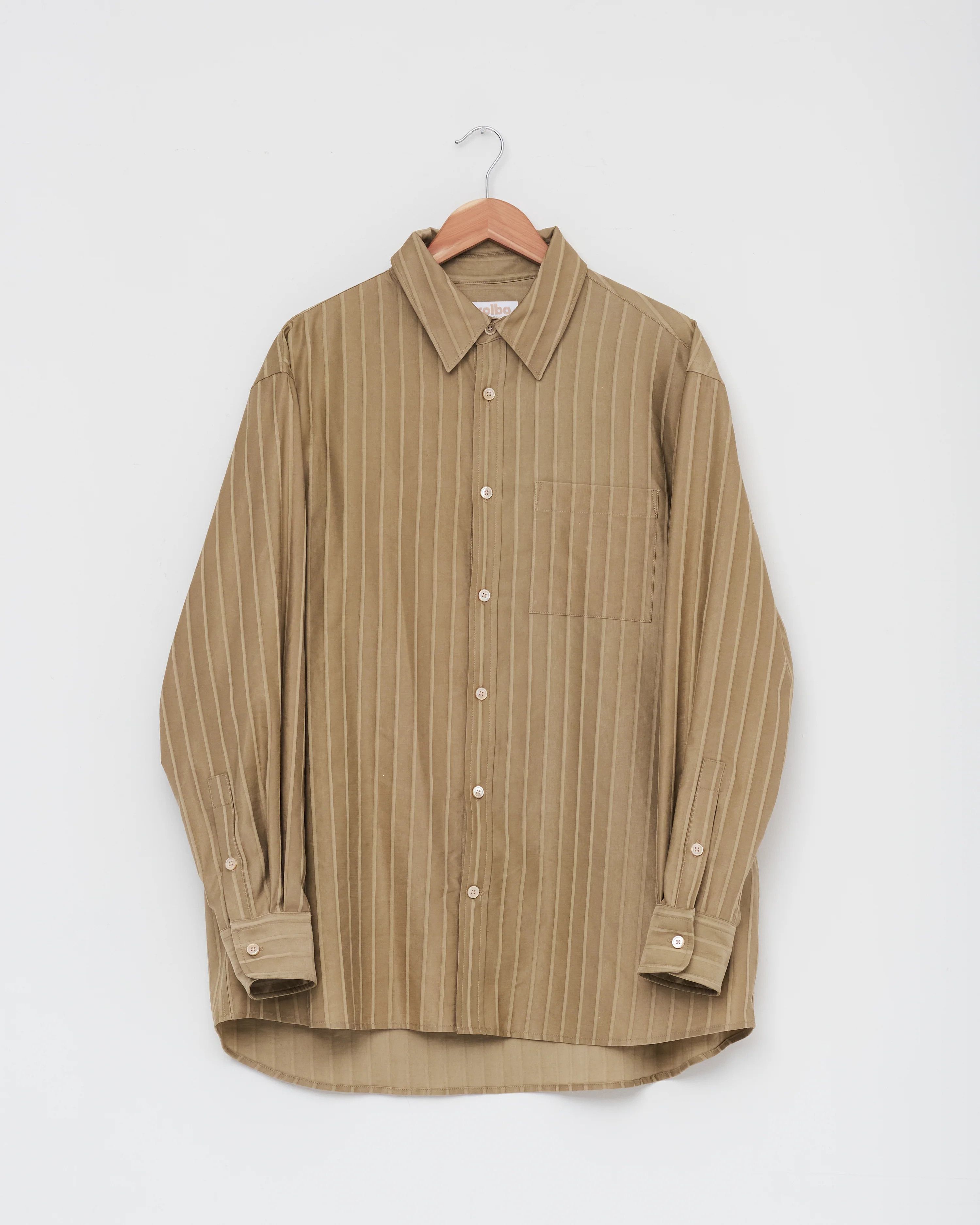 Colbo 💚 1/19 Colbo NYC TK Shirt Sheen Golden Stripe Medium NEW Size US M / EU 48-50 / 2 - 1 Thumbnail
