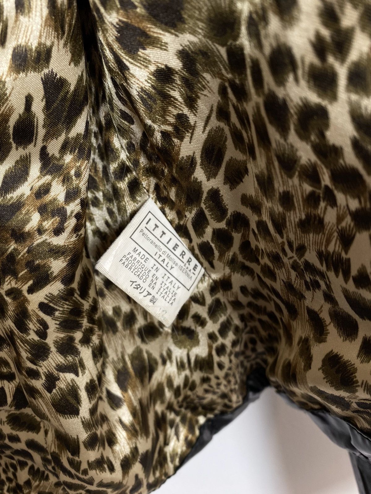 Just Cavalli Vintage Just Cavalli Multi Zip Puffer Biker Jacket Leopard Size S / US 4 / IT 40 - 13 Thumbnail