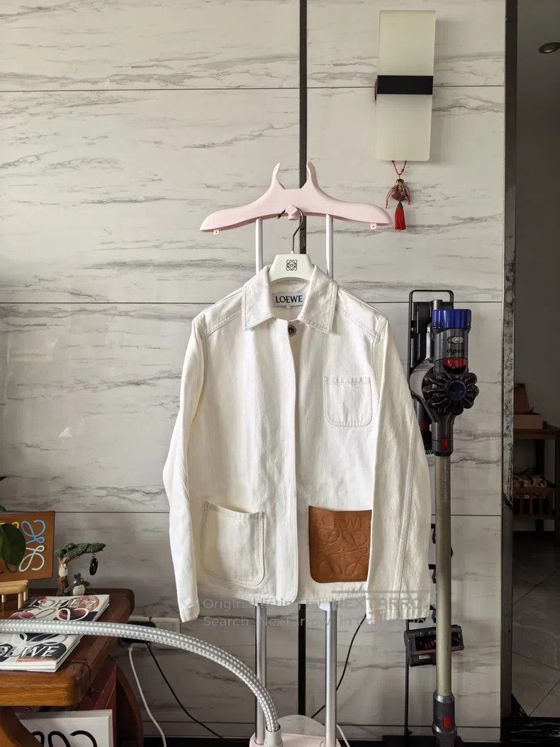 Loewe Loewe Cotton linen, jacket coat Size XS / US 0-2 / IT 36-38 - 1 Thumbnail