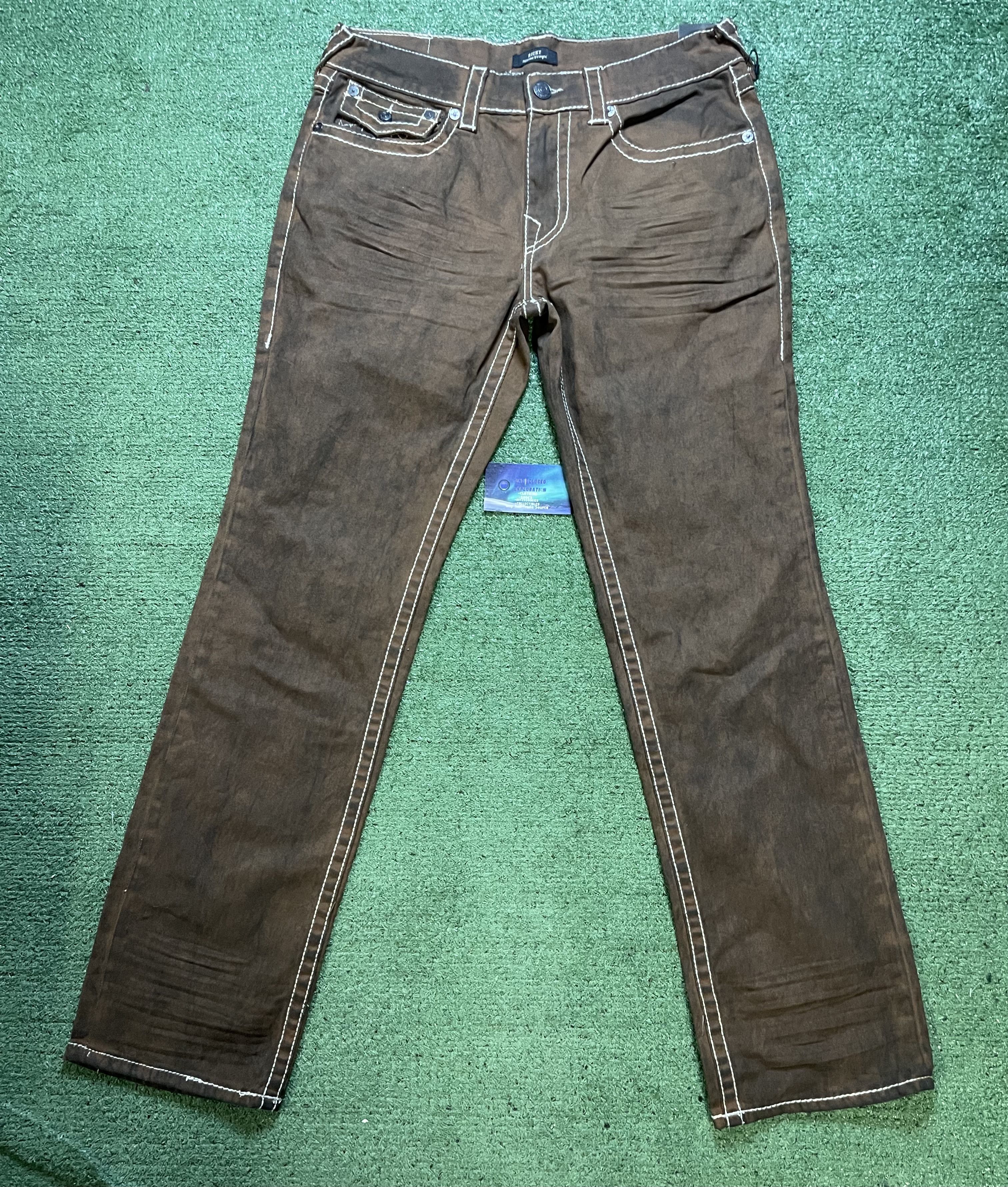 True Religion True Religion brown wash Ricky jeans Size US 34 / EU 50 - 1 Thumbnail