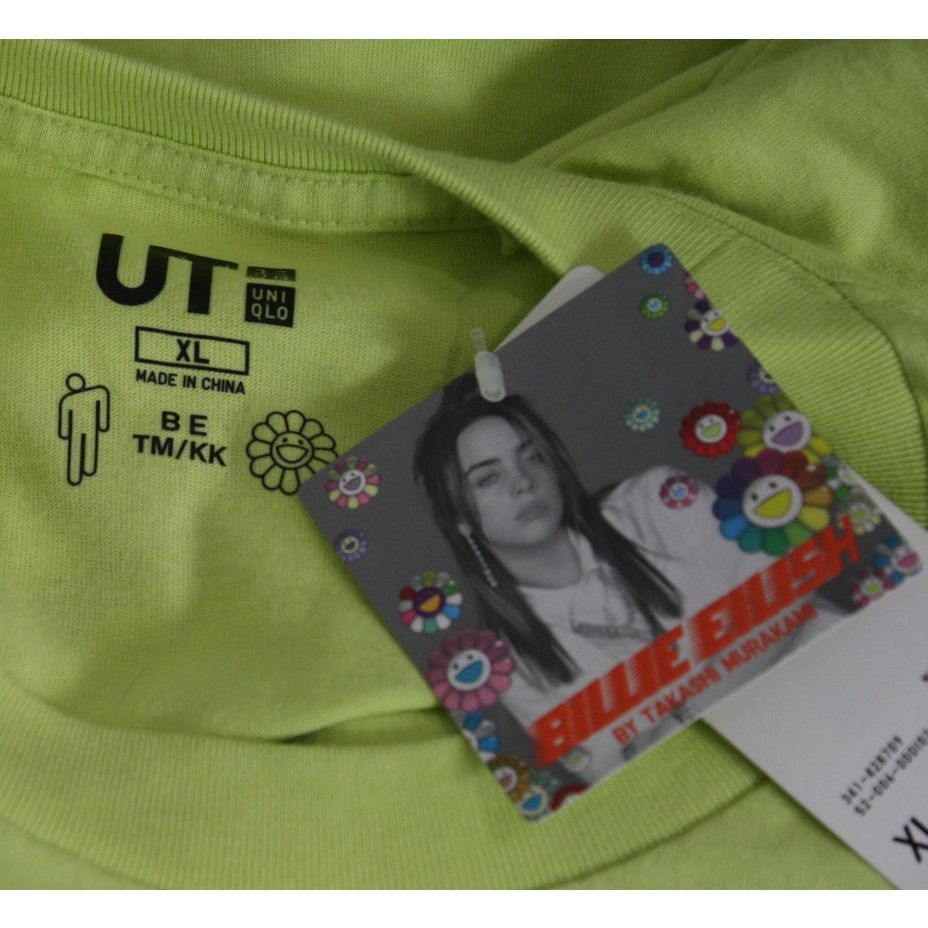 Uniqlo NWT Uniqlo Billie Eilish Takashi Murakami Blohsh Tee Mens XL Size US XL / EU 56 / 4 - 5 Thumbnail