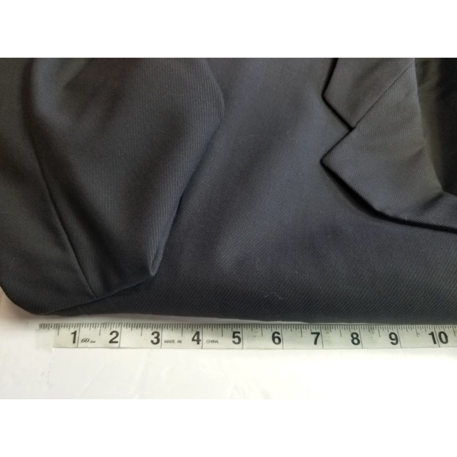 Vintage Pavone Blazer Single-Breasted Wool Black 42R Men's Jacket 2 Piece Notch Lapel Dry Clean Only 100% Wool Made in Italy Size 42R - 3 Thumbnail