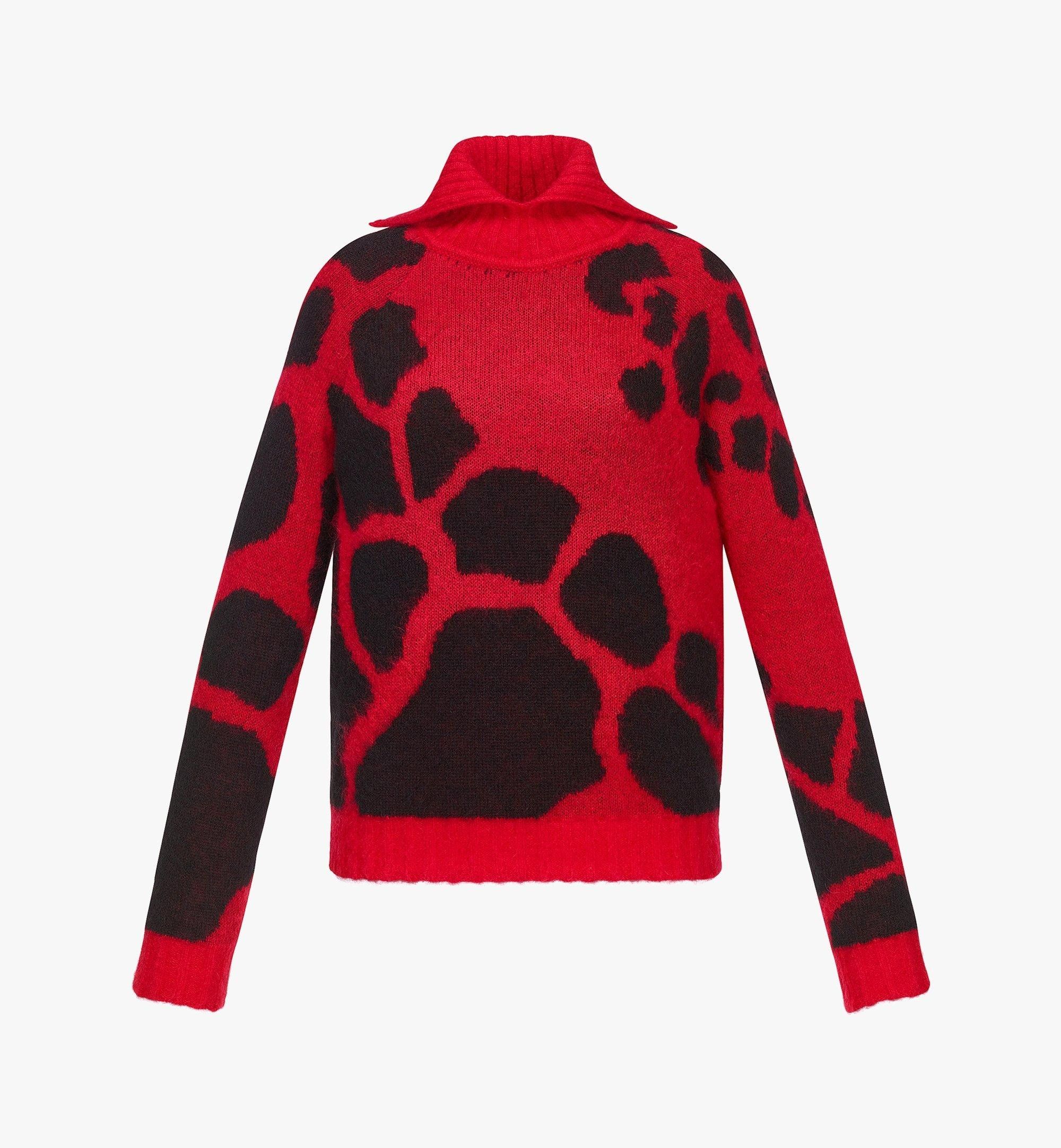 MCM o1mt1gz0625 Sweater in Red/Brown Size XL / US 12-14 / IT 48-50 - 1 Thumbnail