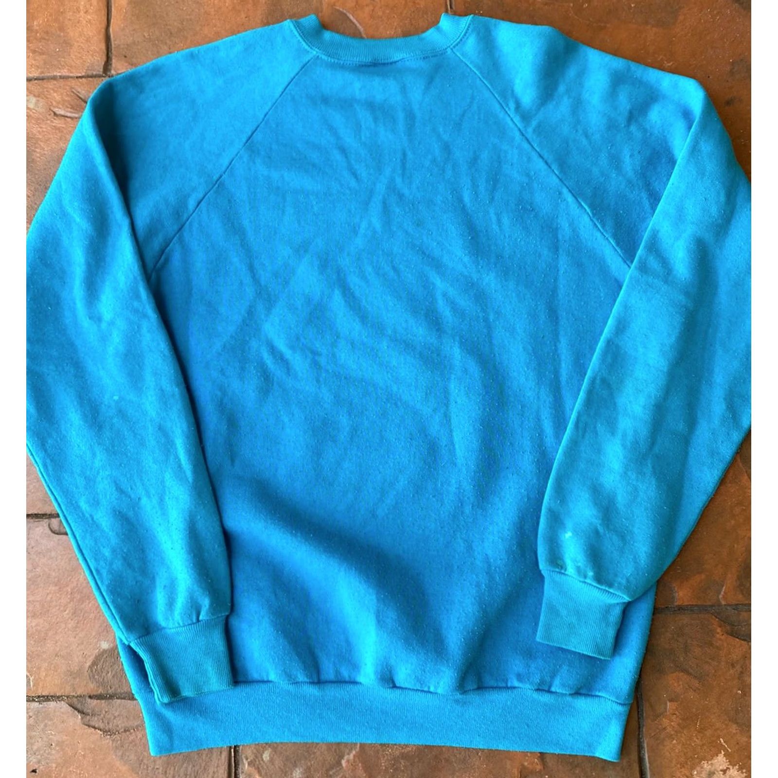 Jerzees VINTAGE 90s Alaska Eagle Souvenir Blue Crew Neck Sweatshirt Large USA Jerzees Crew Neck Sweatshirt Men’s Size US L / EU 52-54 / 3 - 3 Thumbnail