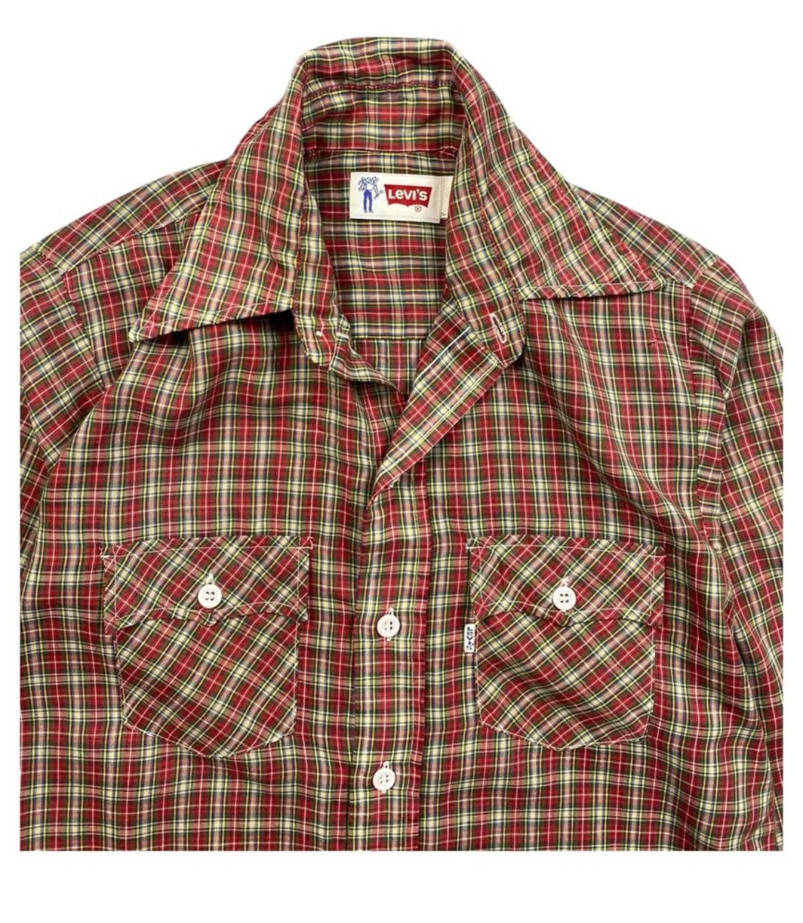 Levi's × Vintage Rare Vintage Levi' s plaid Shirt Size US M / EU 48-50 / 2 - 3 Thumbnail