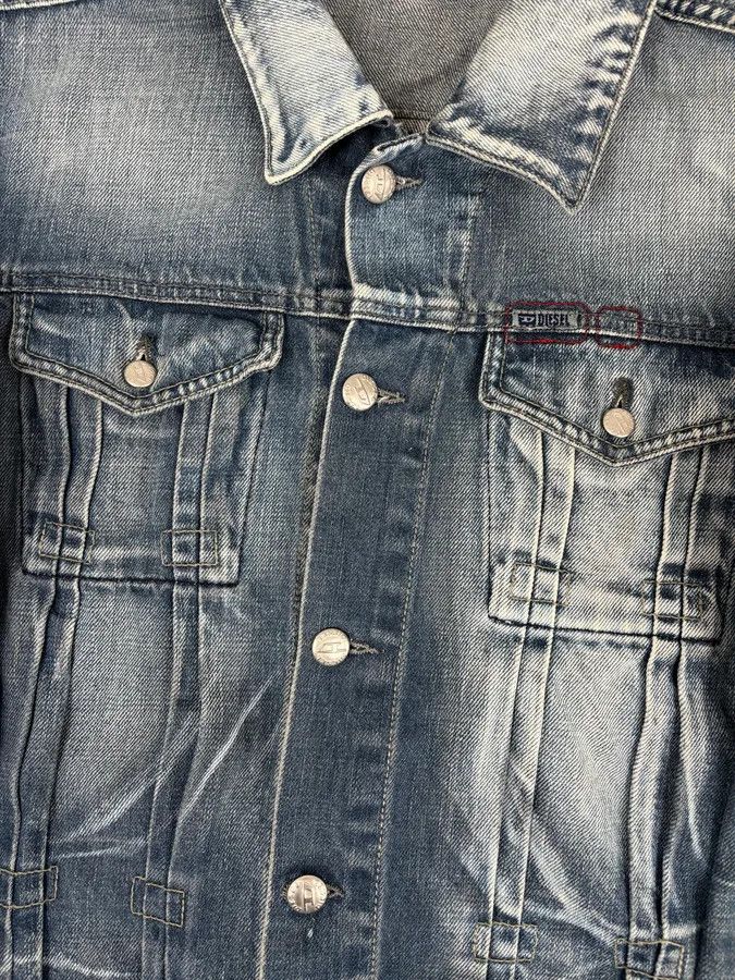 Diesel Diesel Light Blue Faded Denim Jacket Size US M / EU 48-50 / 2 - 8 Thumbnail