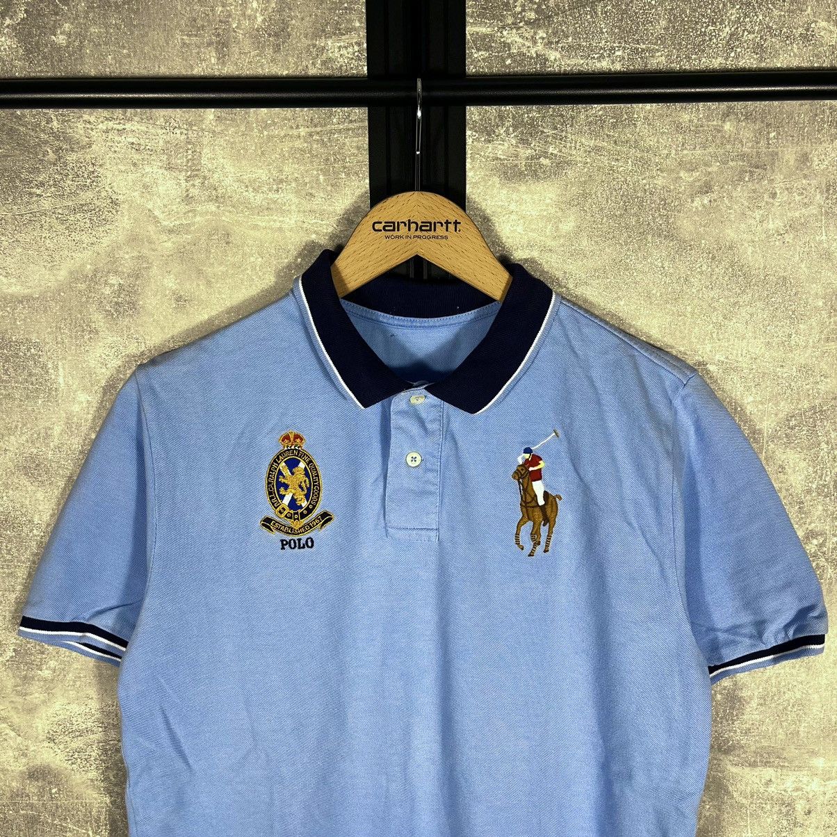 Ralph Lauren Polo Ralph Lauren Big Multicolor Horse Polo Shirt Chief Keef Size US S / EU 44-46 / 1 - 2 Thumbnail