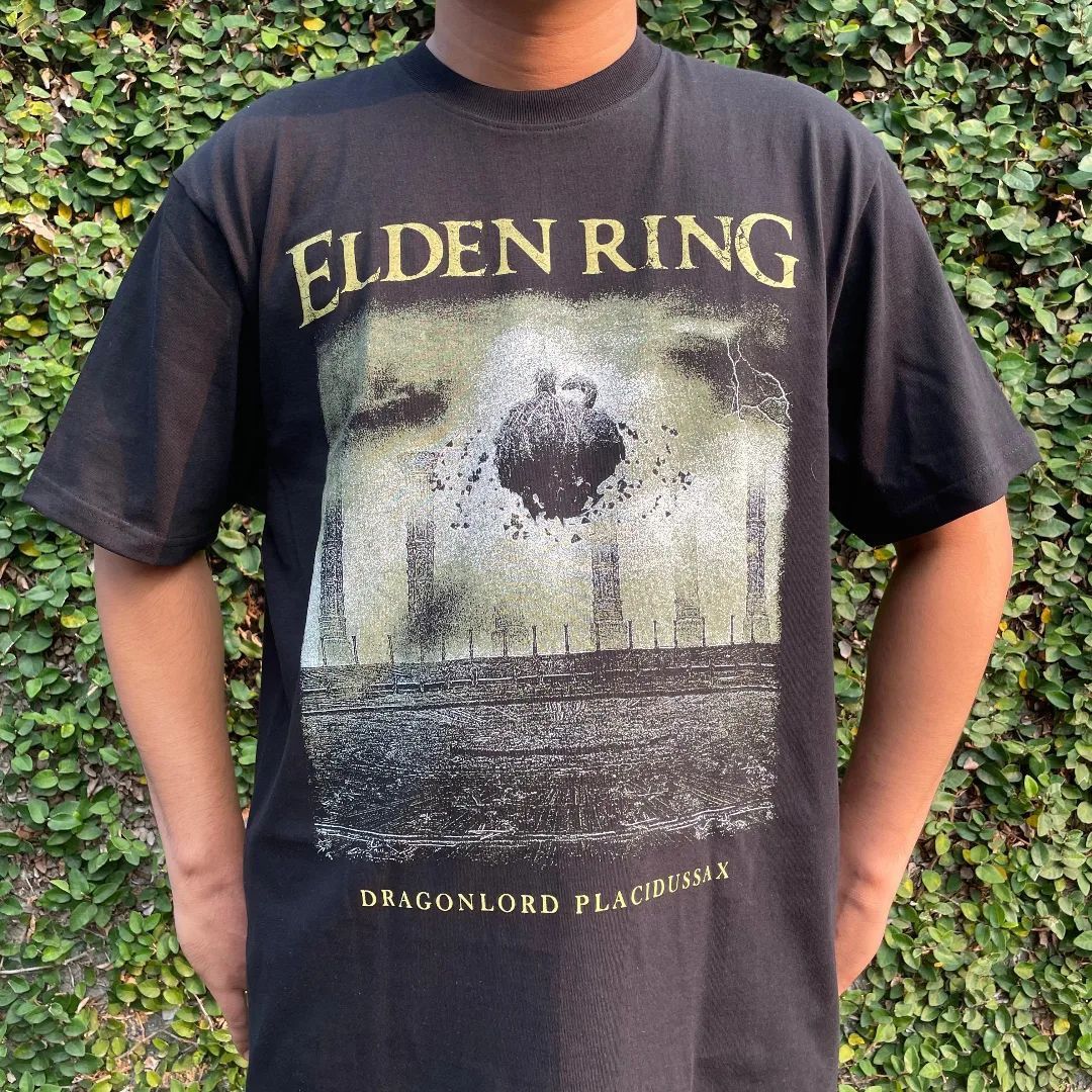 Playstation ELDEN RING "Dragonlord Placidussax" T-shirt Size US XL / EU 56 / 4 - 3 Thumbnail