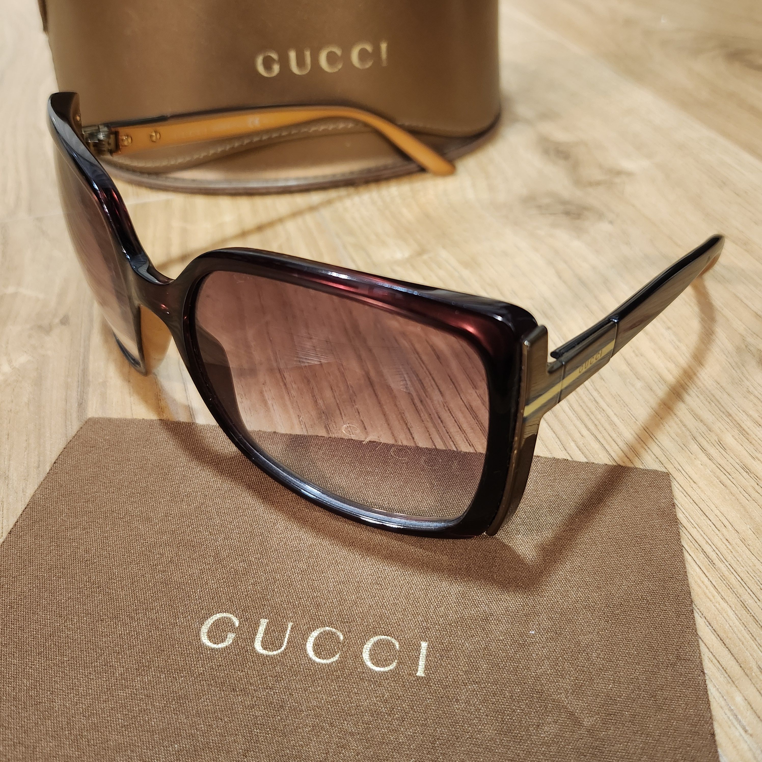 Gucci × Tom Ford × Vintage Gucci 3128/s logo sunglasses Size ONE SIZE - 1 Thumbnail
