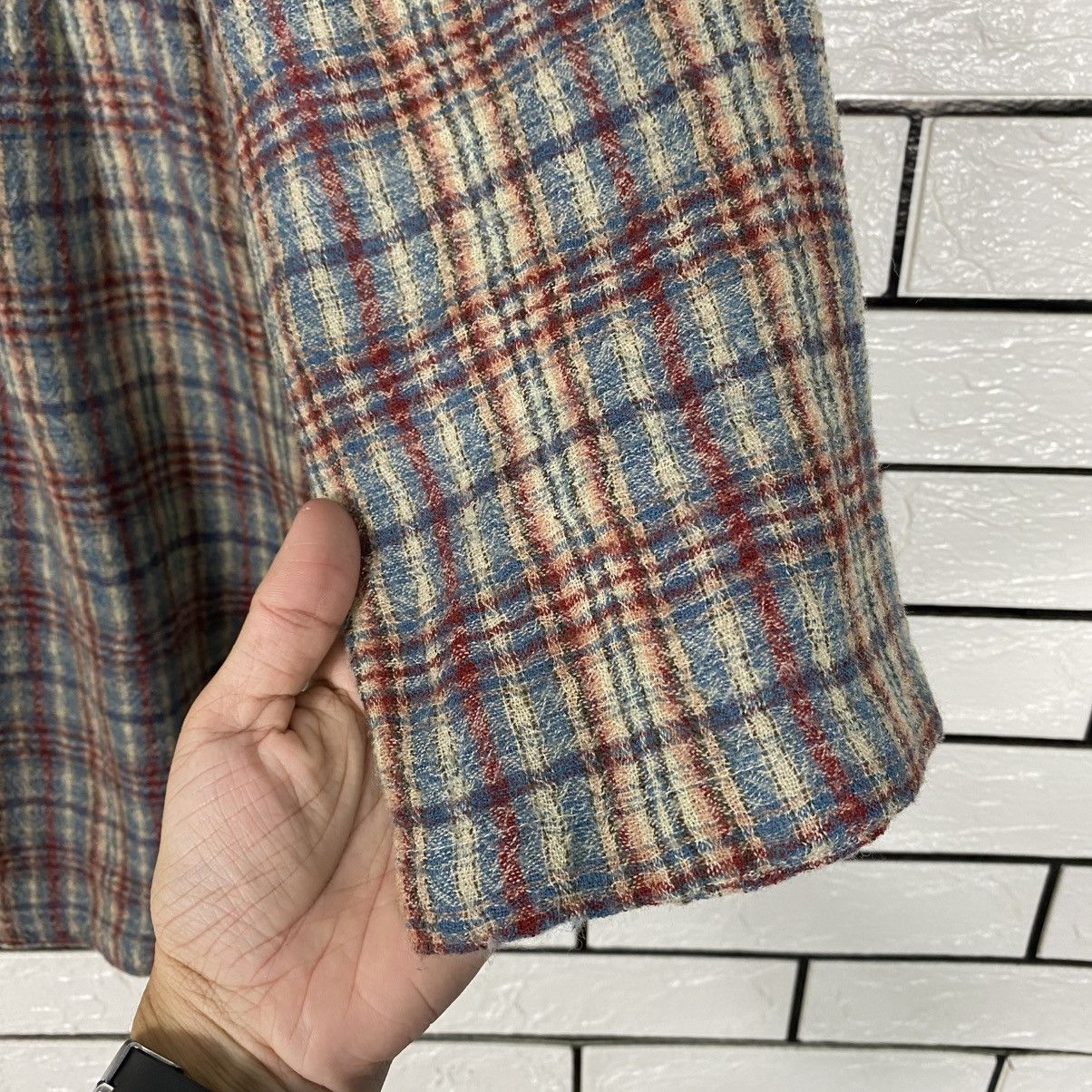 Japanese Brand 🔥VINTAGE OVERSIZE JACKET TARTAN KAPITAL JAPAN Size US M / EU 48-50 / 2 - 12 Thumbnail