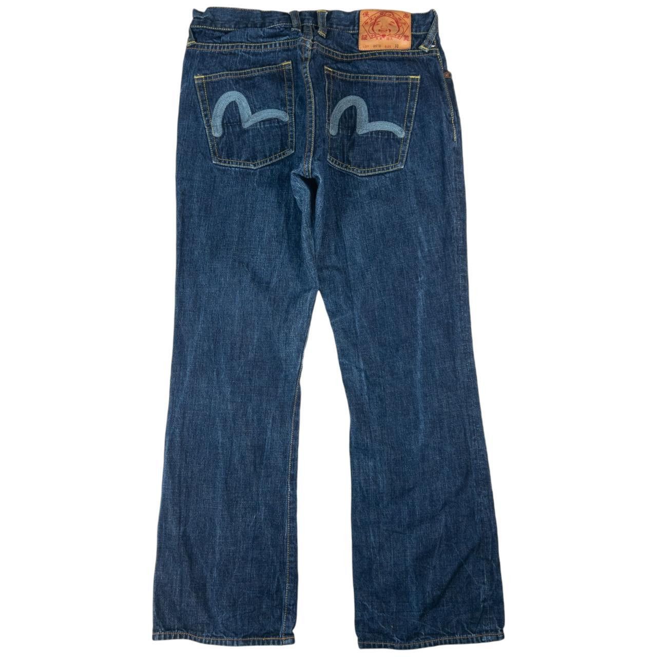 Evisu Vintage Evisu Double Gull Japanese Denim Jeans Size W31 Size US 31 - 2 Thumbnail