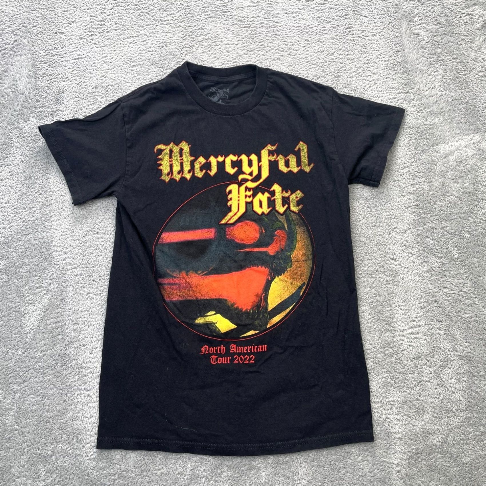Melissa Mercyful Fate Shirt Womens Small Black Cotton 2022 North American Tour Mercyful Fate Shirt Womens Small Black Cotton 2022 North American Tour Size S / US 4 / IT 40 - 2 Thumbnail