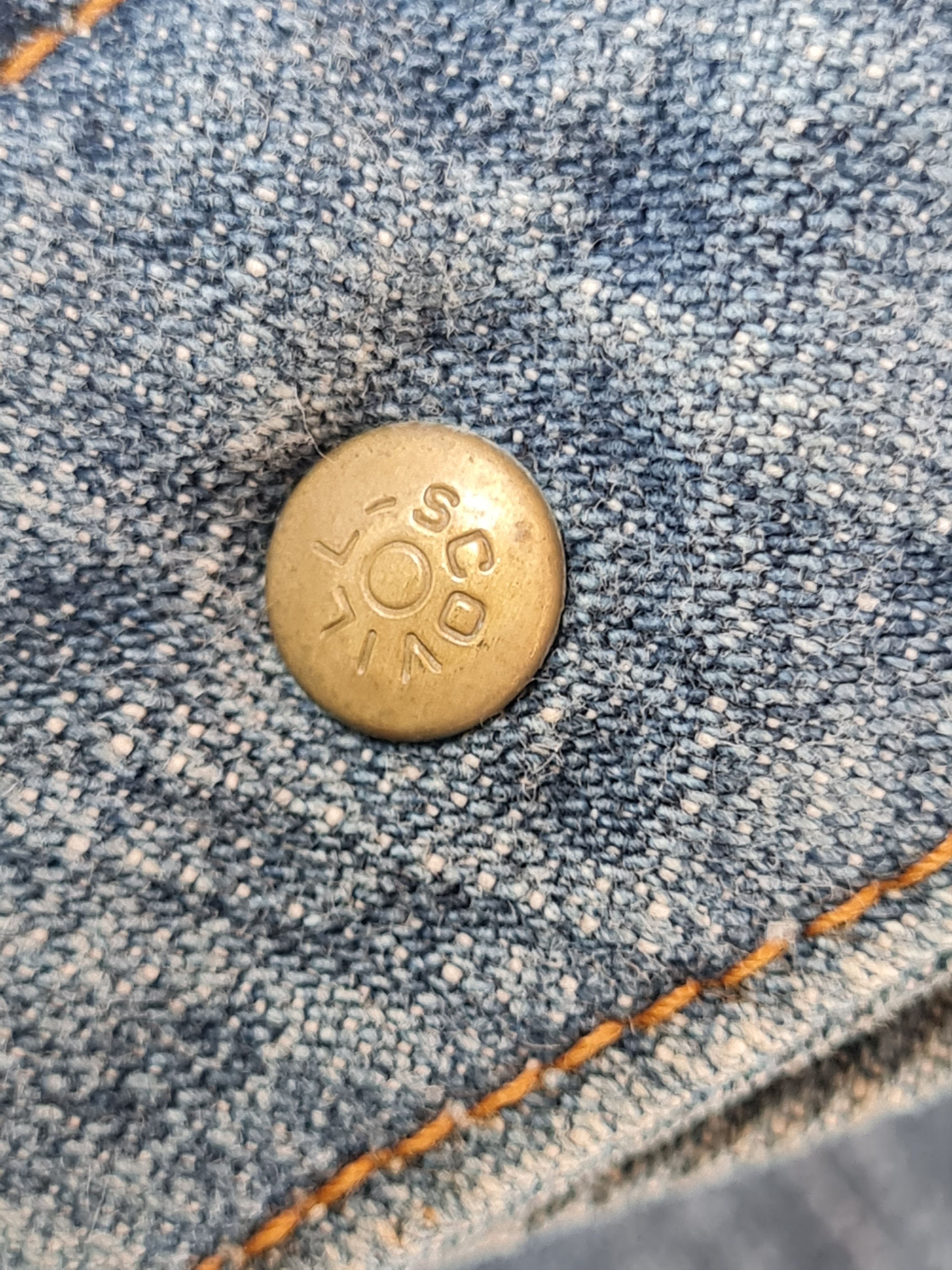 Japanese Brand × Vintage Vtg Japan Denim Size US 38 / EU 54 - 9 Thumbnail