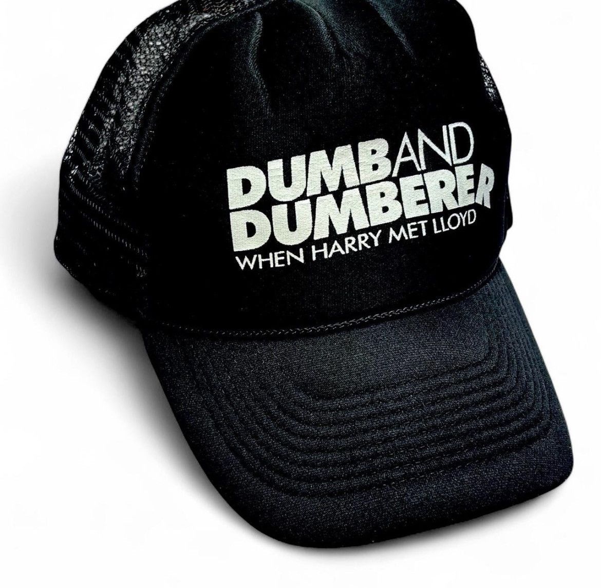 Newline Black and white Dumb and Dumberer Promo trucker hat Size ONE SIZE - 1 Thumbnail
