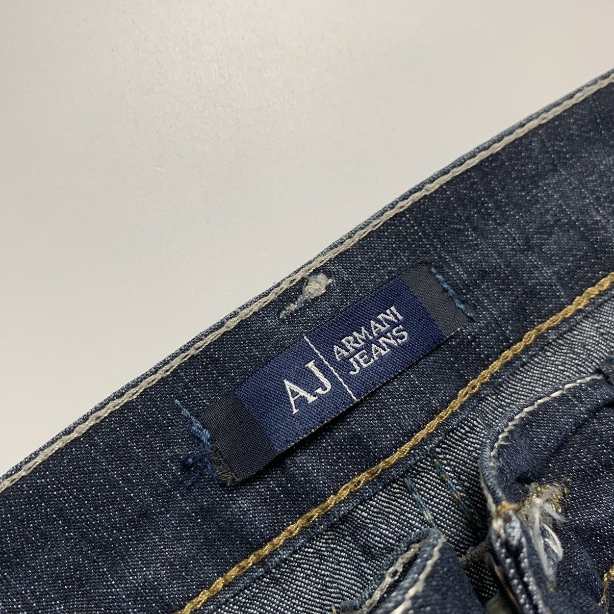 Other Armani Wash Flared Jeans Bootcut Denim rhinestones Size 28" / US 6 / IT 42 - 14 Thumbnail