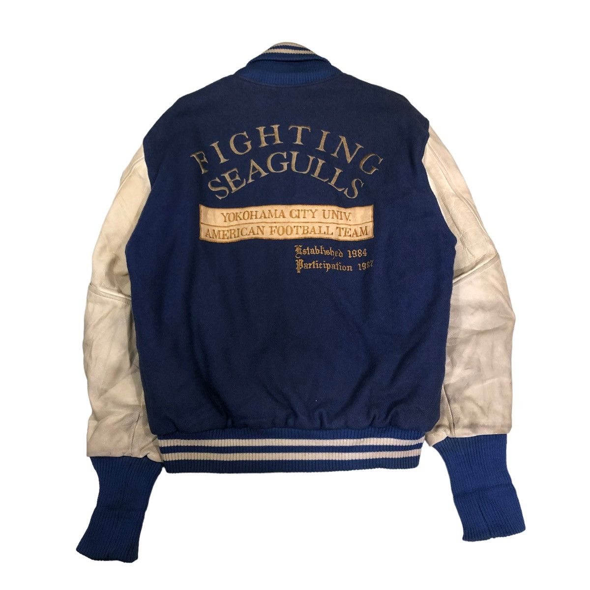 Vintage 🔥VINTAGE 1984 YOKOHAMA UNIVERSITY AMERICAN FOOTBALL CLUB Size US L / EU 52-54 / 3 - 16 Thumbnail