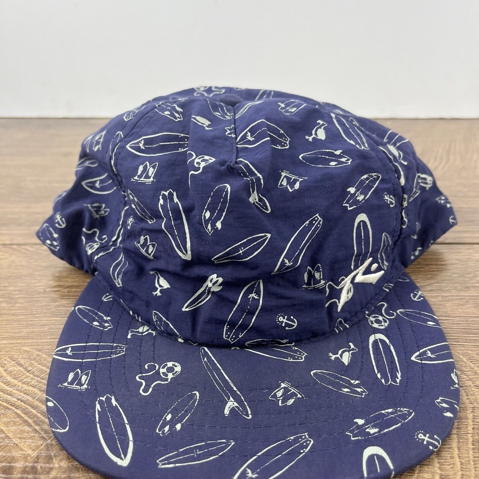 Other Rusty Hat Surfing Beach Rusty Snapback Hat Blue Adjustable H Size ONE SIZE - 6 Thumbnail