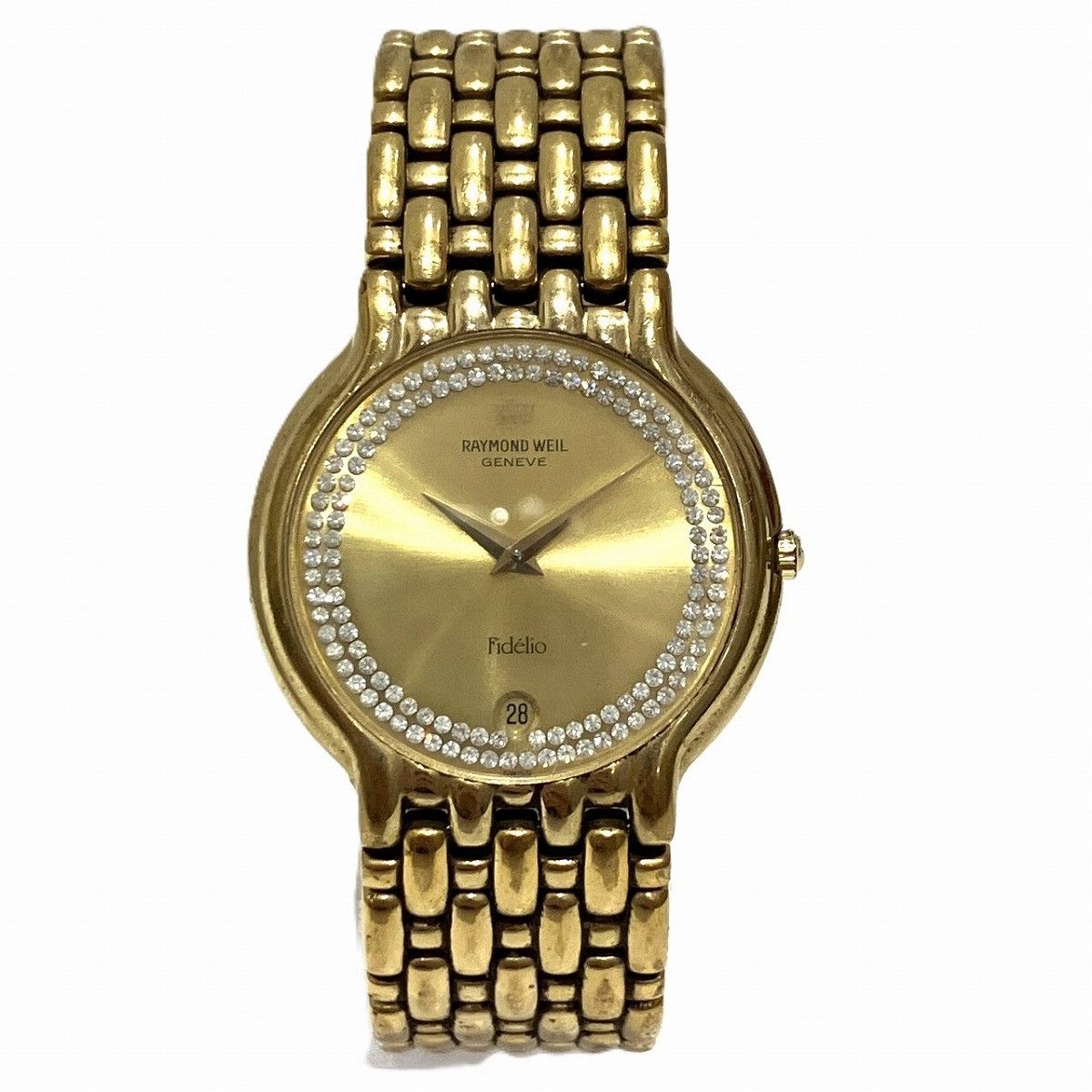 Other Other Raymond Weil Fidelio Gold Plated Quartz Watch Metal Quartz 4802 DUTY FREE for USA Size ONE SIZE - 1 Thumbnail