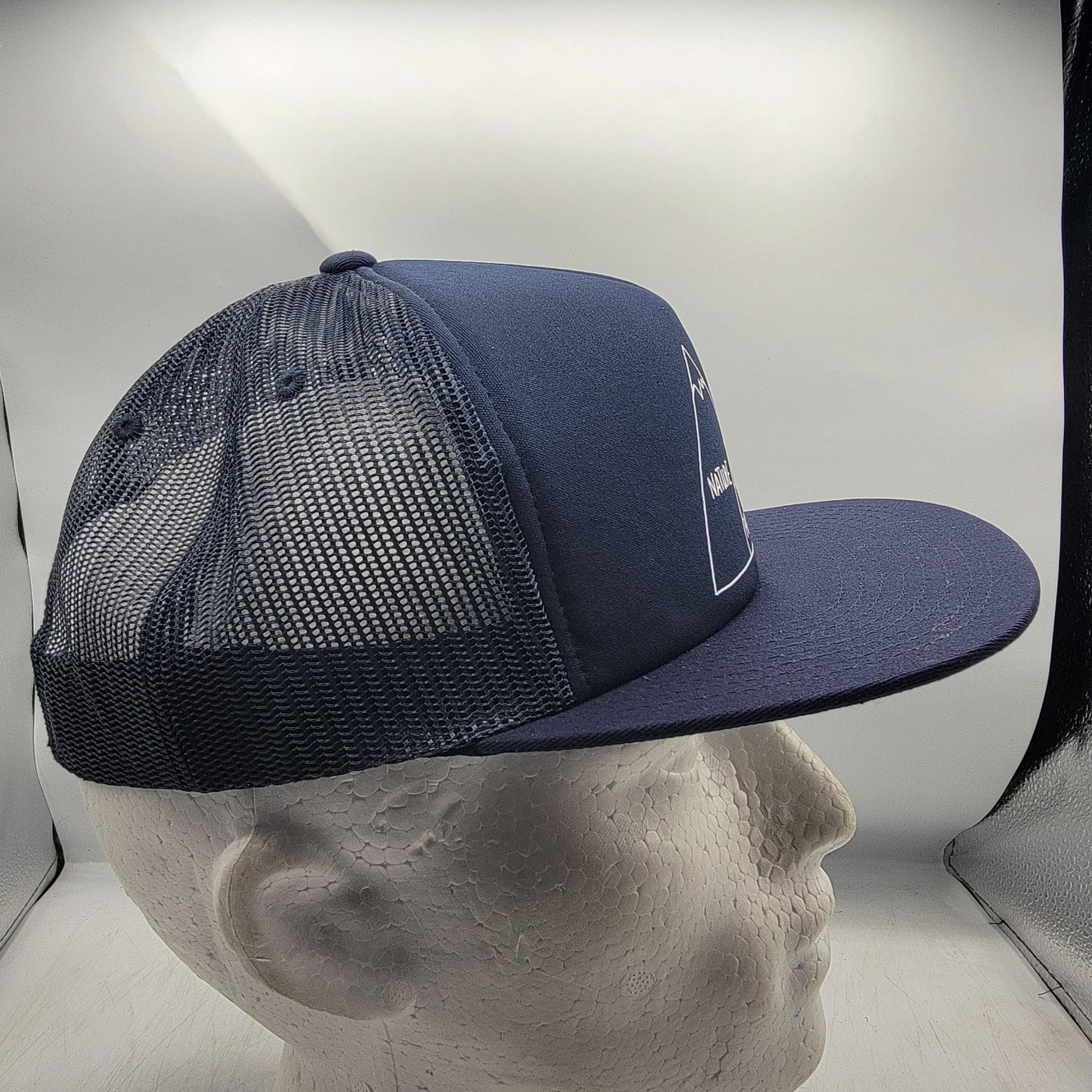 Poler Poler Camp Vibes Venn Trucker Hat Blue Casual Outdoors Summe Size ONE SIZE - 4 Thumbnail